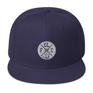 GLFC Circle Badge Snapback Hat-Olive & York