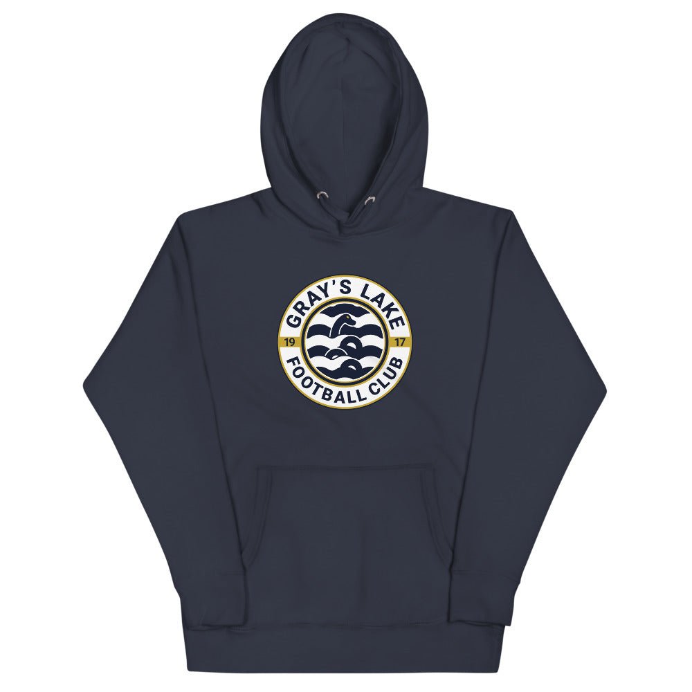 GLFC Gold Badge Unisex Hoodie-Olive & York
