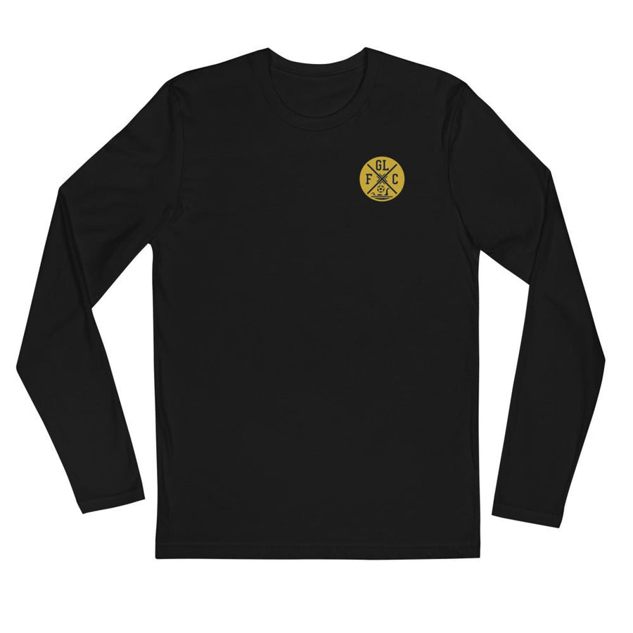 2-sided Fitted Long Sleeve Crew
