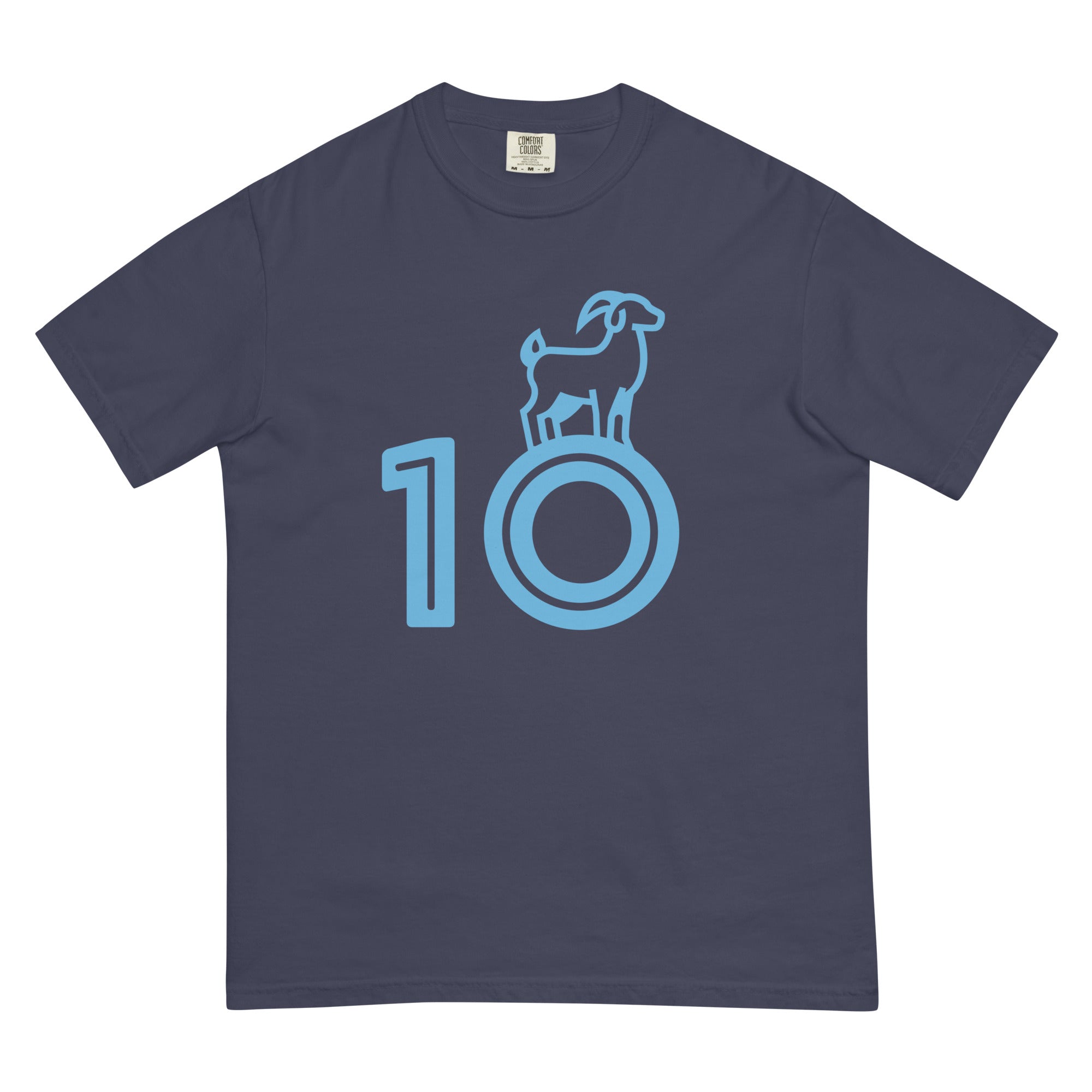 Goat #10 Garment-Dyed Heavyweight T-Shirt-Olive & York