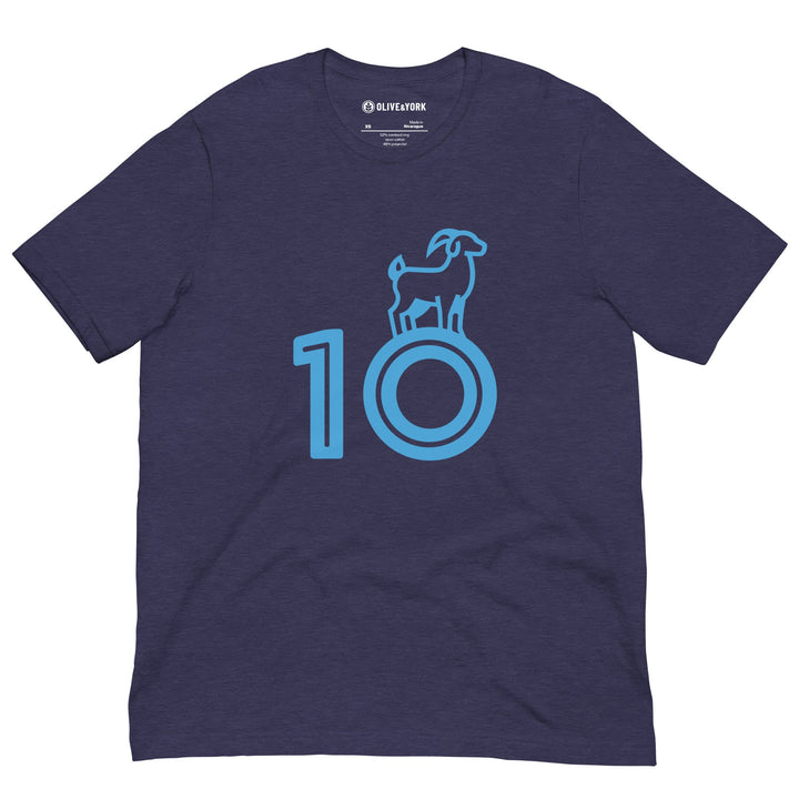 Goat 10 Lightweight Unisex T-Shirt-Olive & York