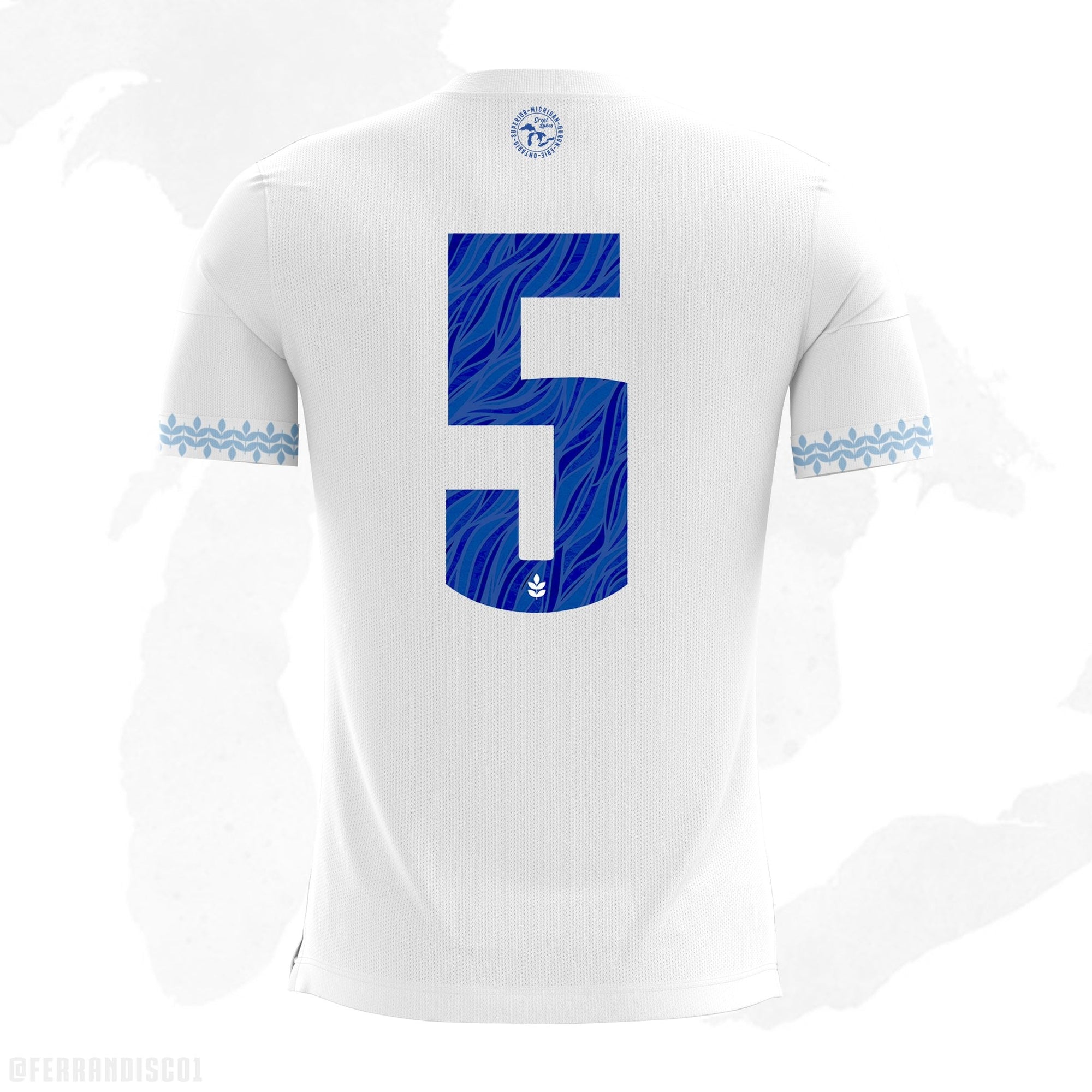 Great Lakes National Team Jersey-Olive & York
