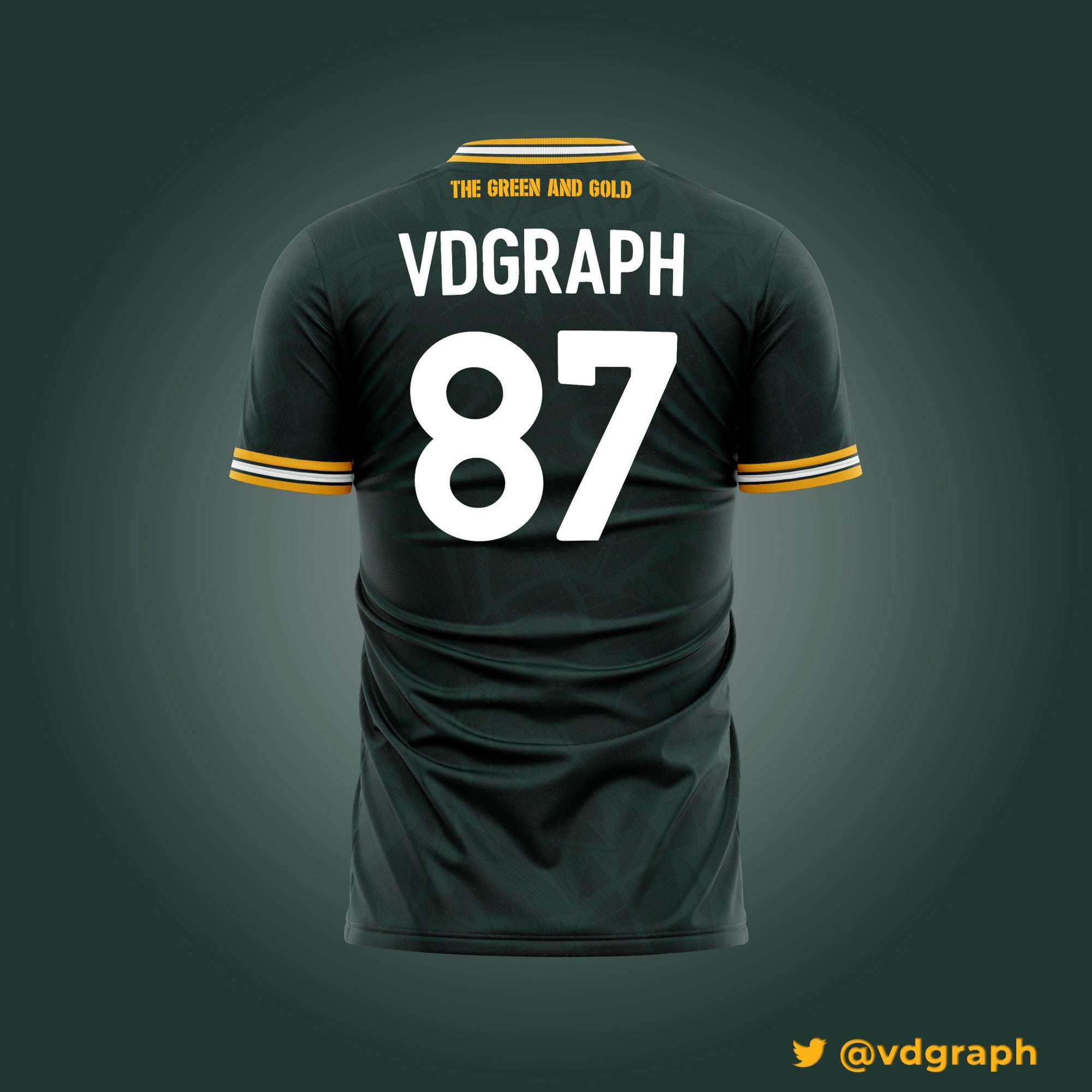 Green Bay Jersey-Olive & York