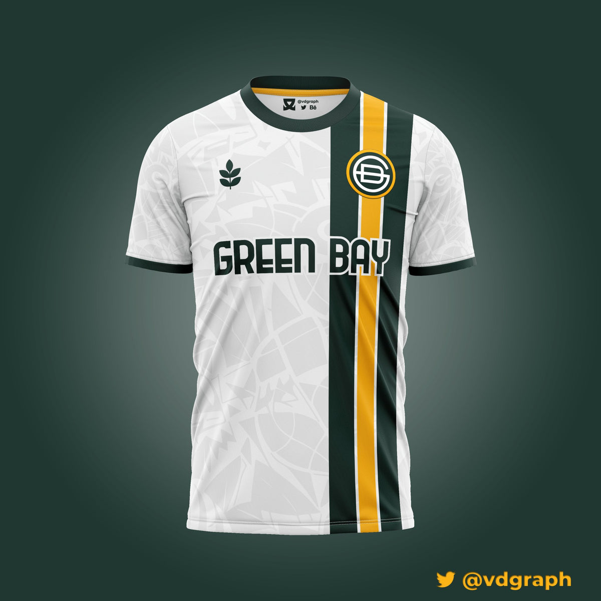 Green Bay Jersey-Olive & York