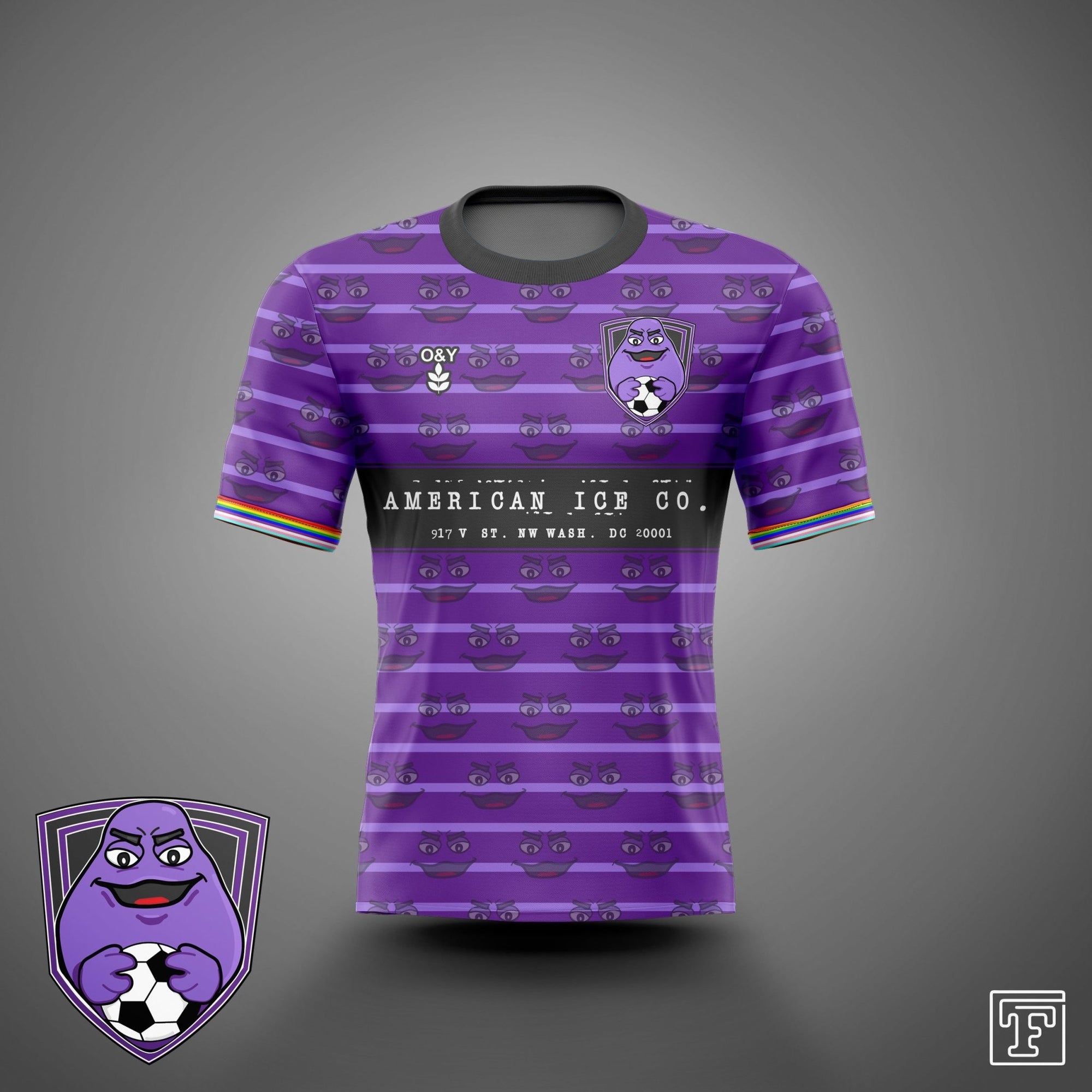 Grimace FC Kits-Olive & York