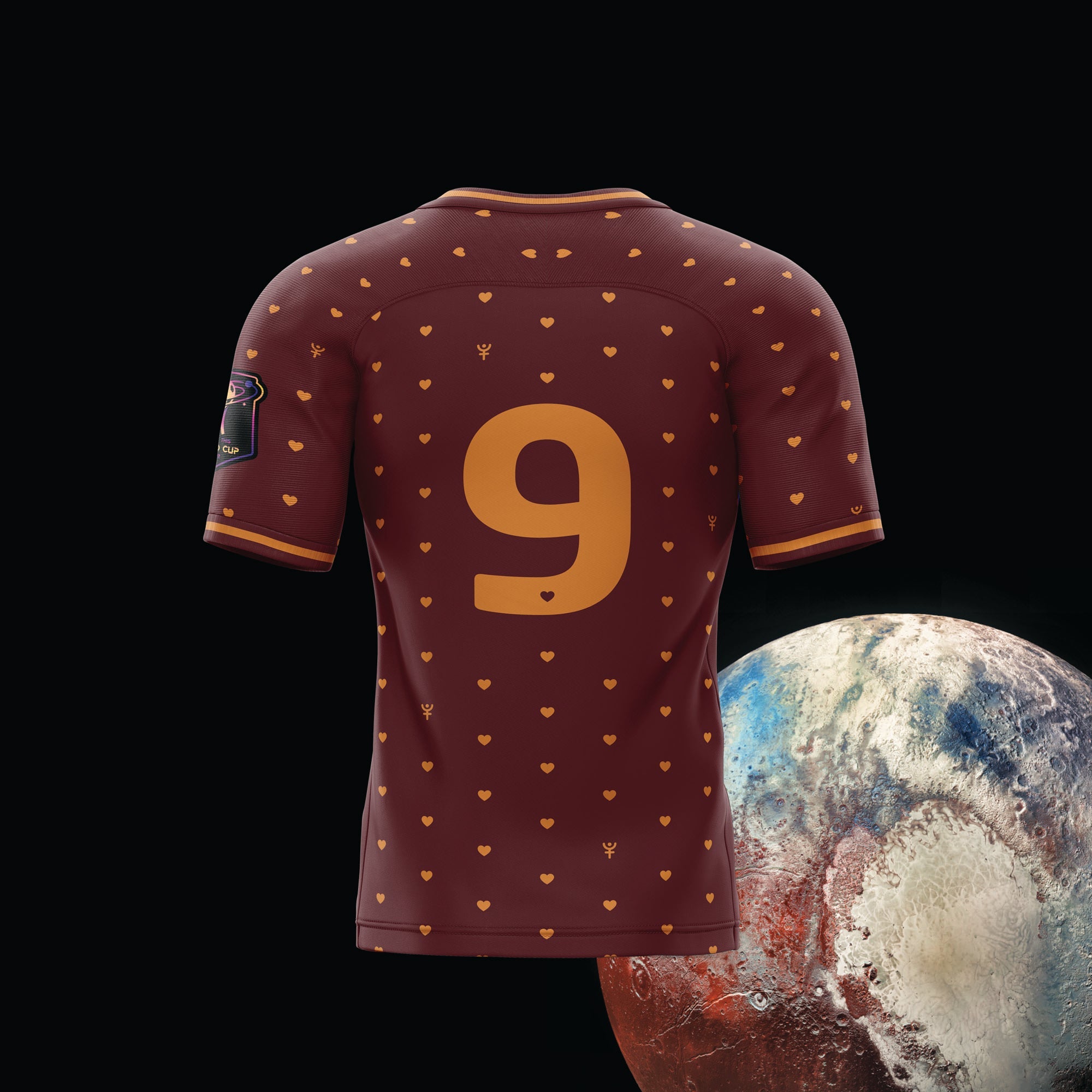 Heart of Plutonian FC - Out Of This World Cup-Olive & York