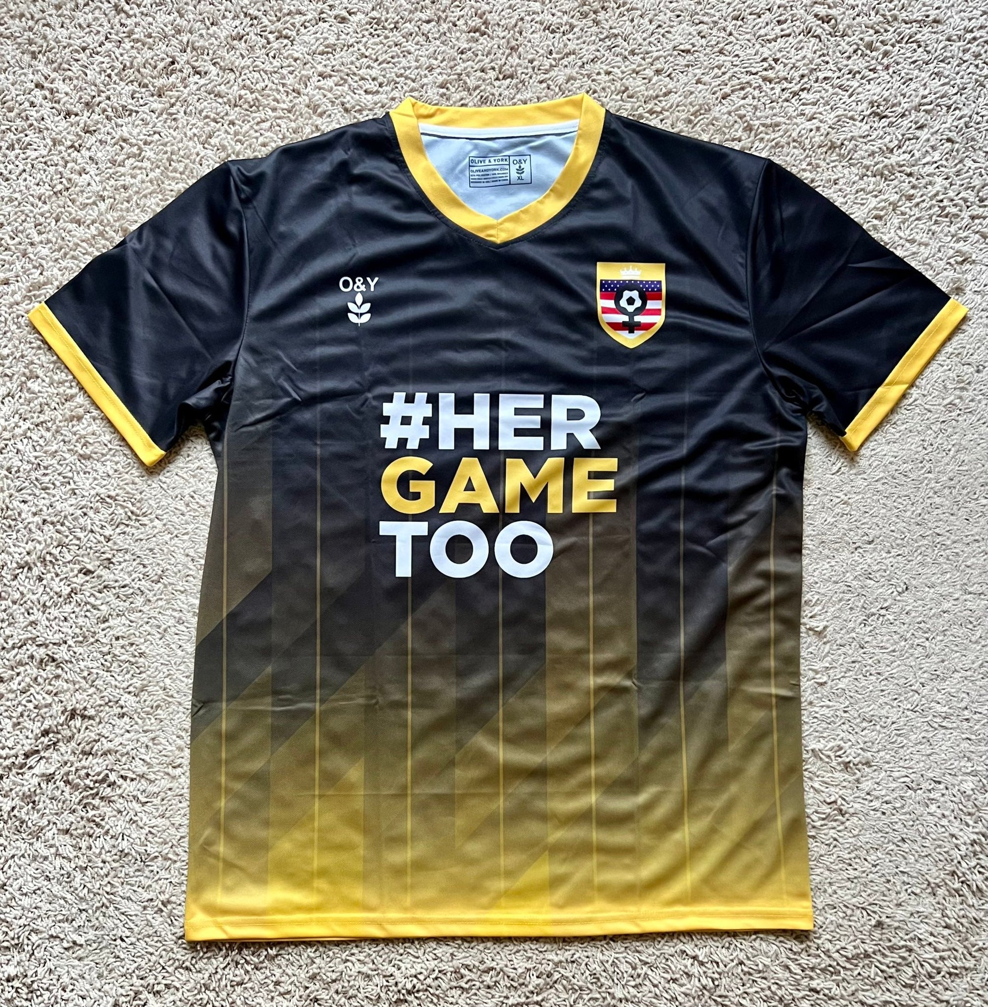 Her Game Too USA Jersey-Olive & York