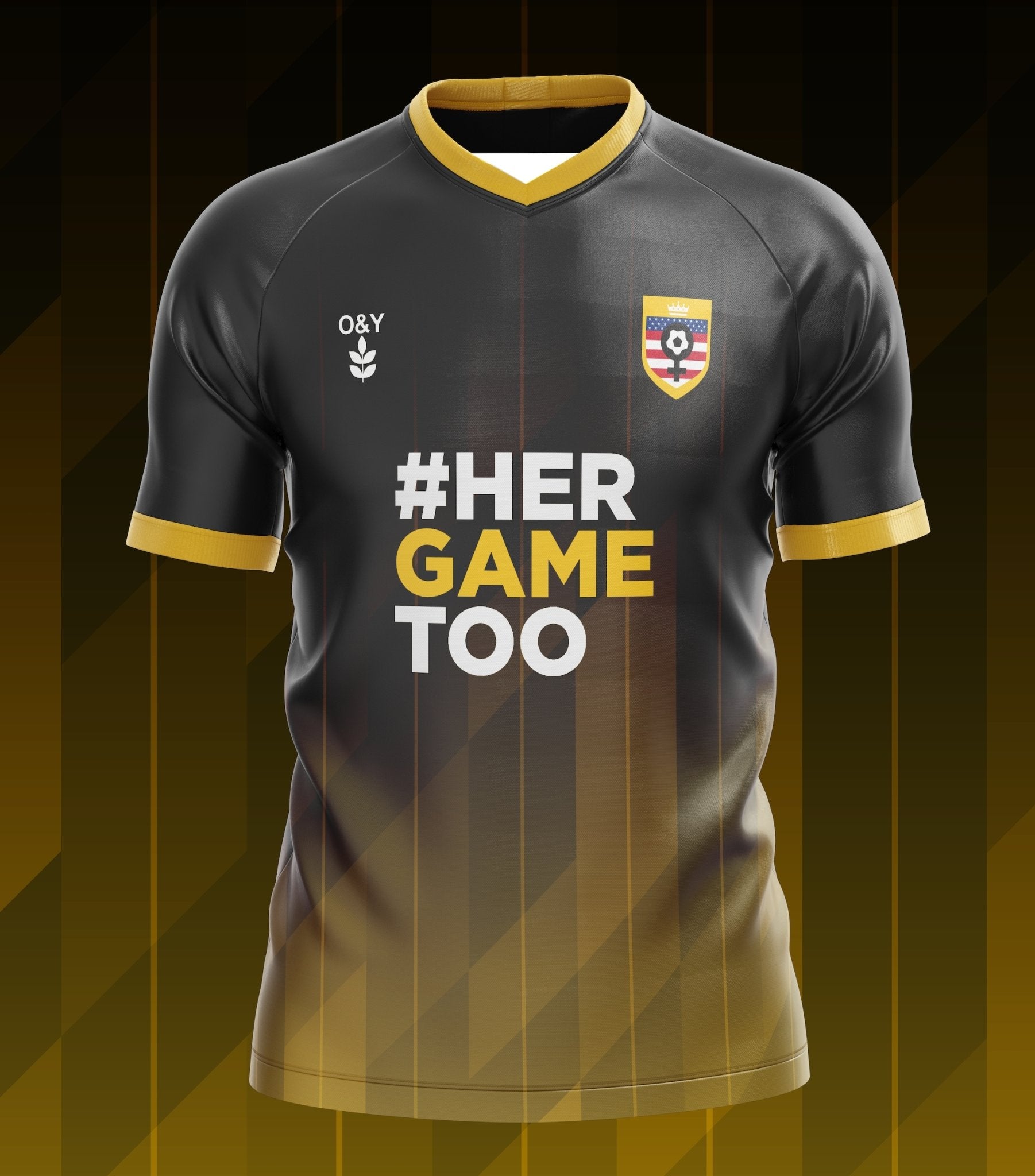 Her Game Too USA Jersey-Olive & York
