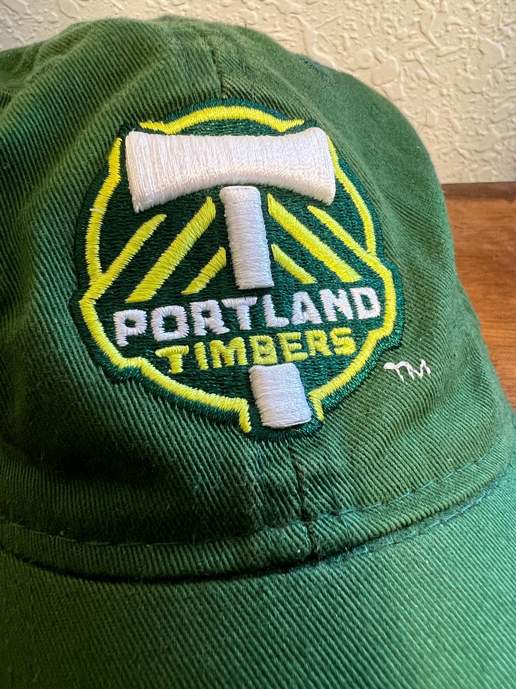Portland Timbers Vintage Adidas Strapback-Olive & York