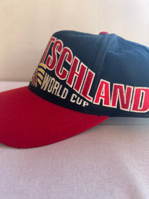 Vintage Germany World Cup ‘94 Snapback Hat-Olive & York