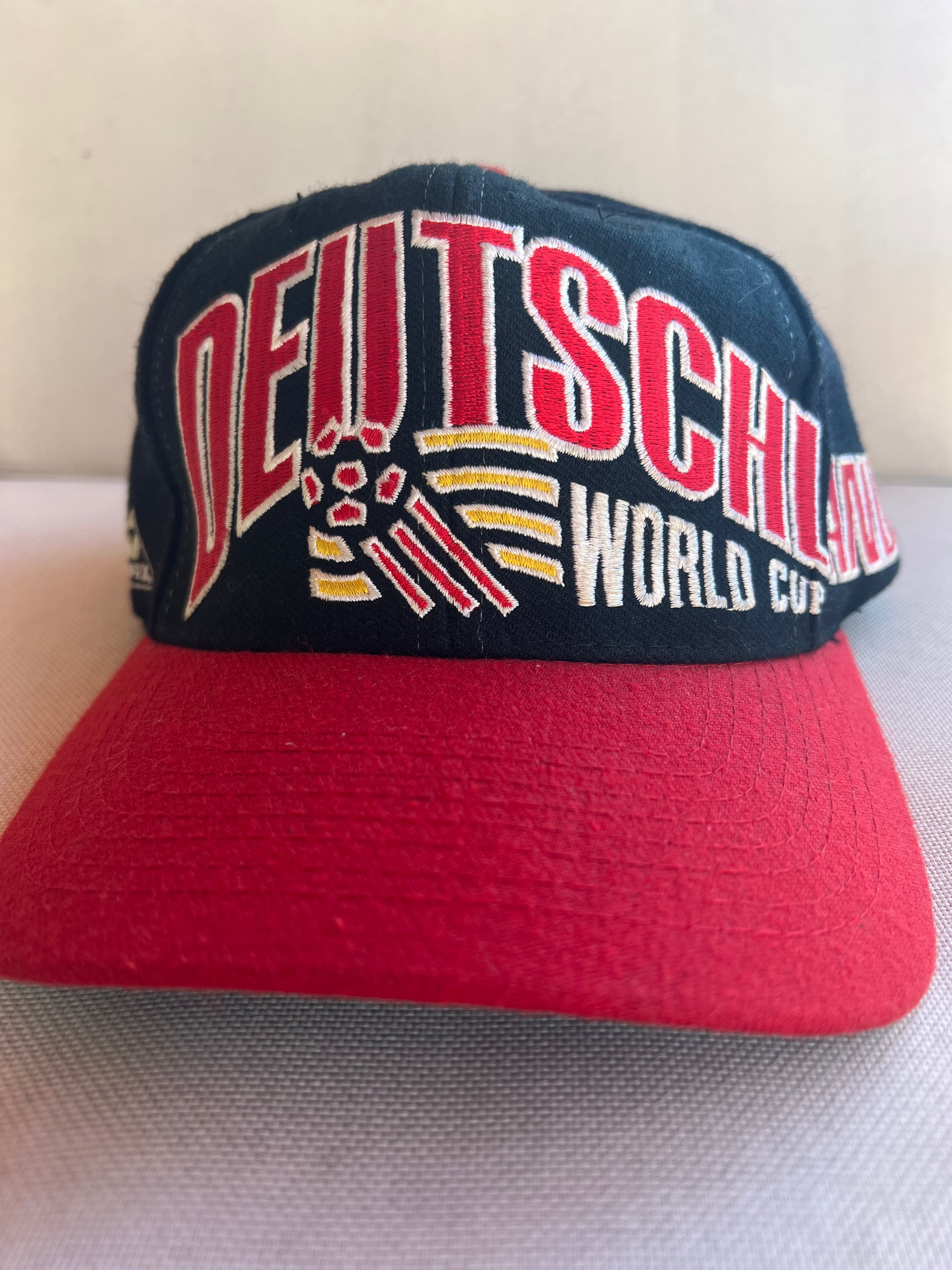 Vintage Germany World Cup ‘94 Snapback Hat-Olive & York