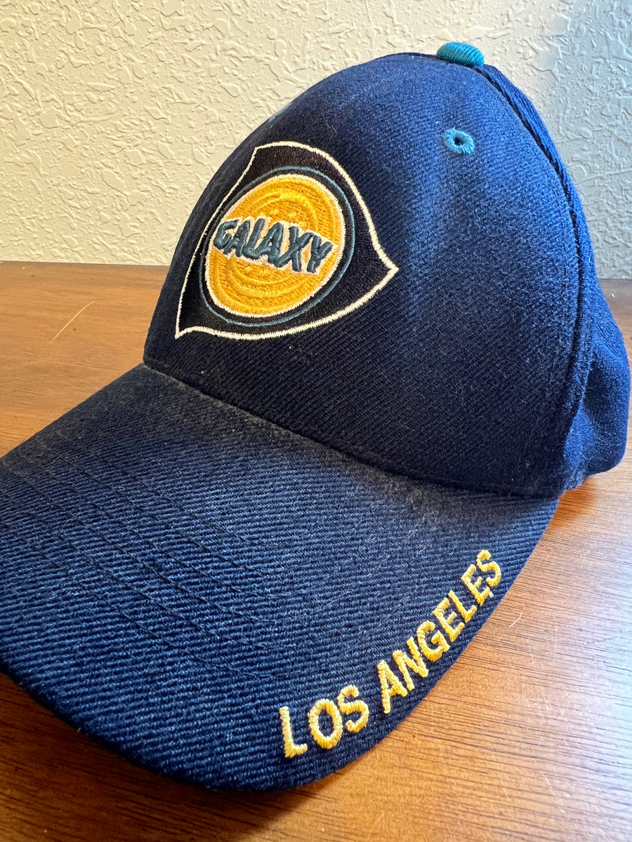LA Galaxy Vintage Velcoback Cap-Olive & York