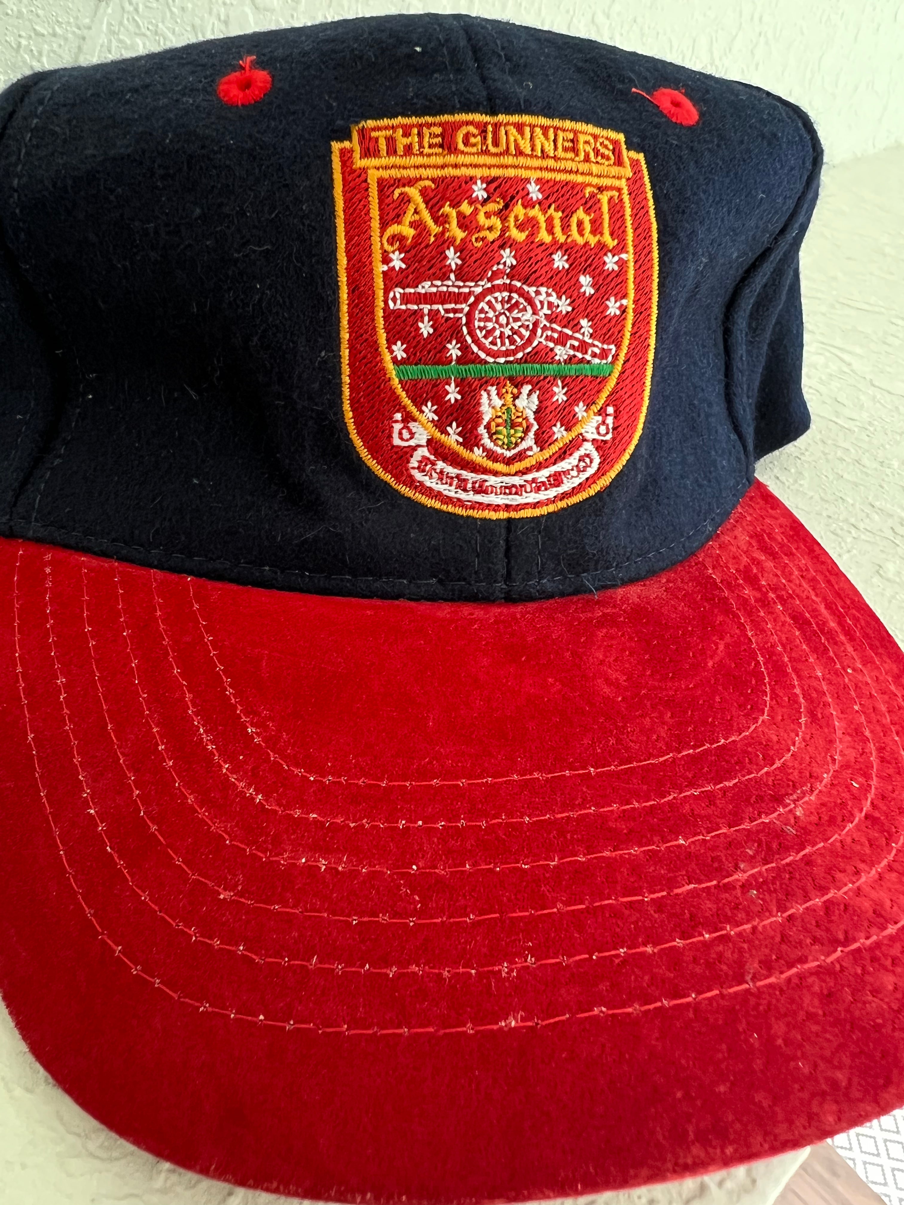 Arsenal Vintage 90s Strapback Cap Olive York