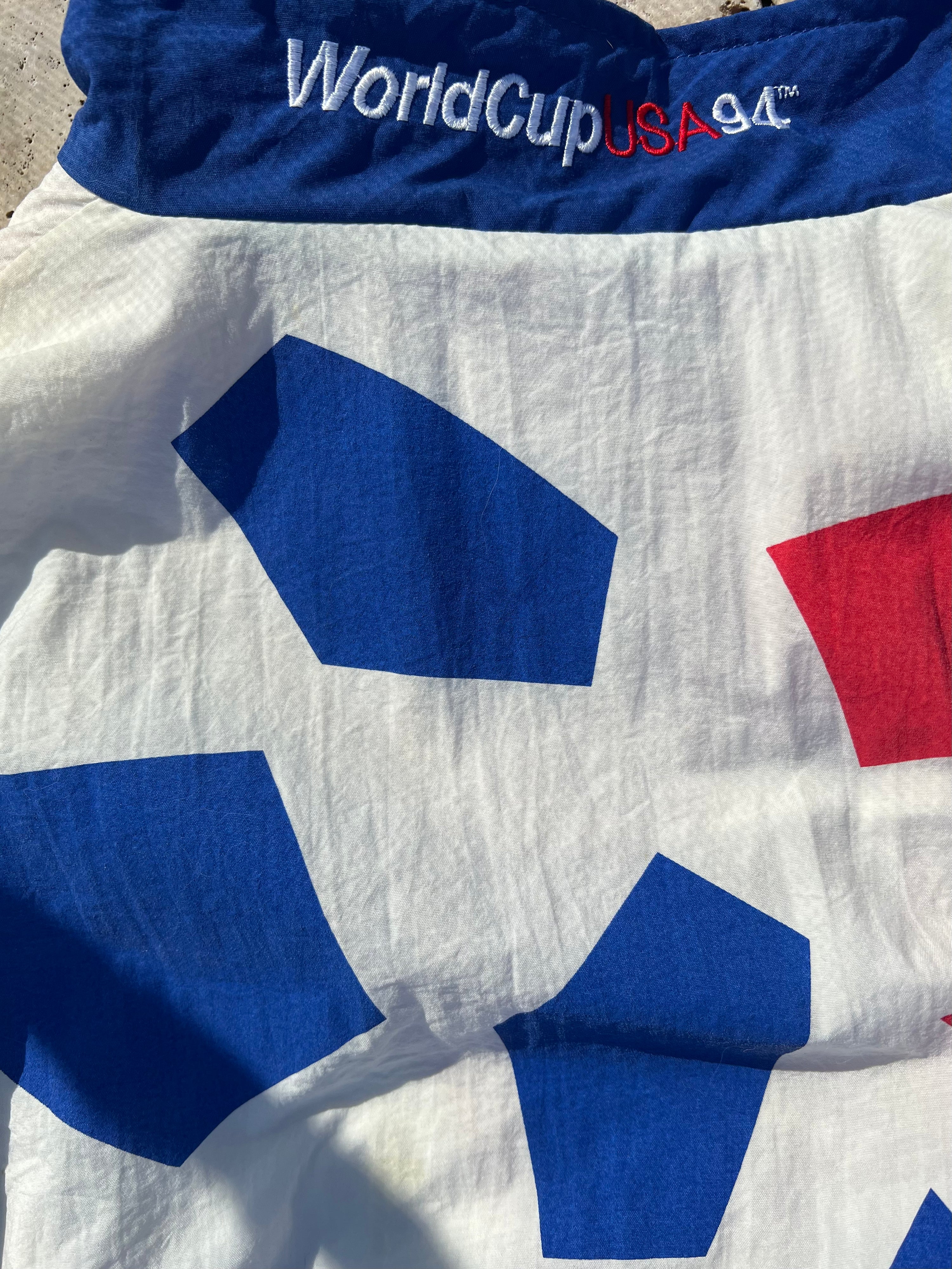 Vintage 1994 World Cup USA '94 Snickers Windbreaker Jacket-Olive & York