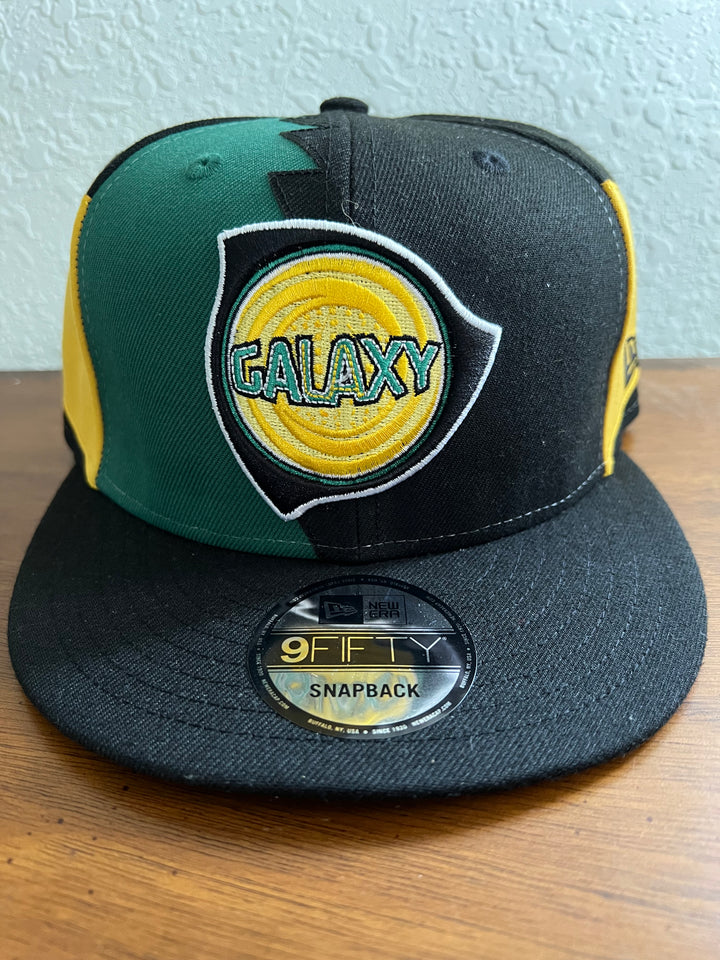 LA Galaxy Retro Snapback-Olive & York