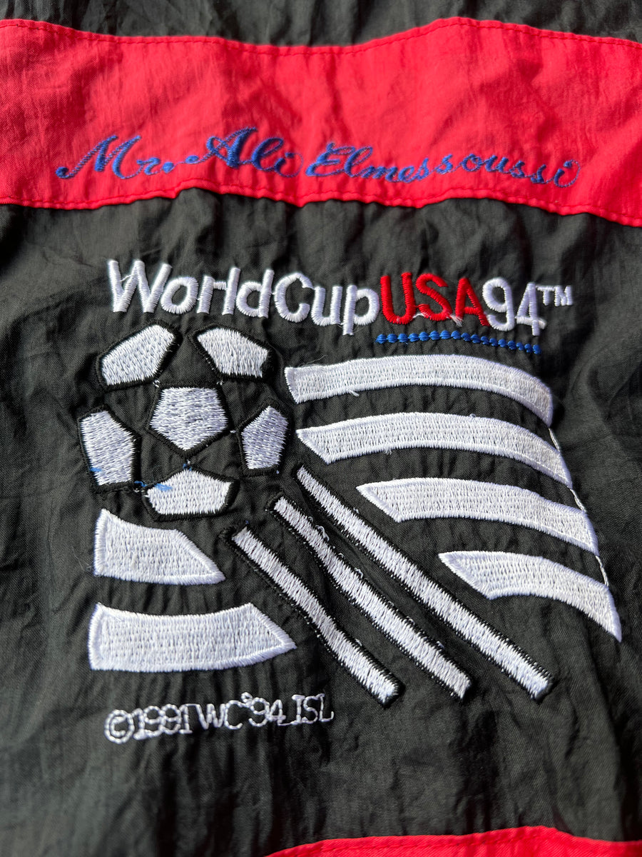 Vintage Black 1994 USA World Cup Apex Large Jacket-Olive & York