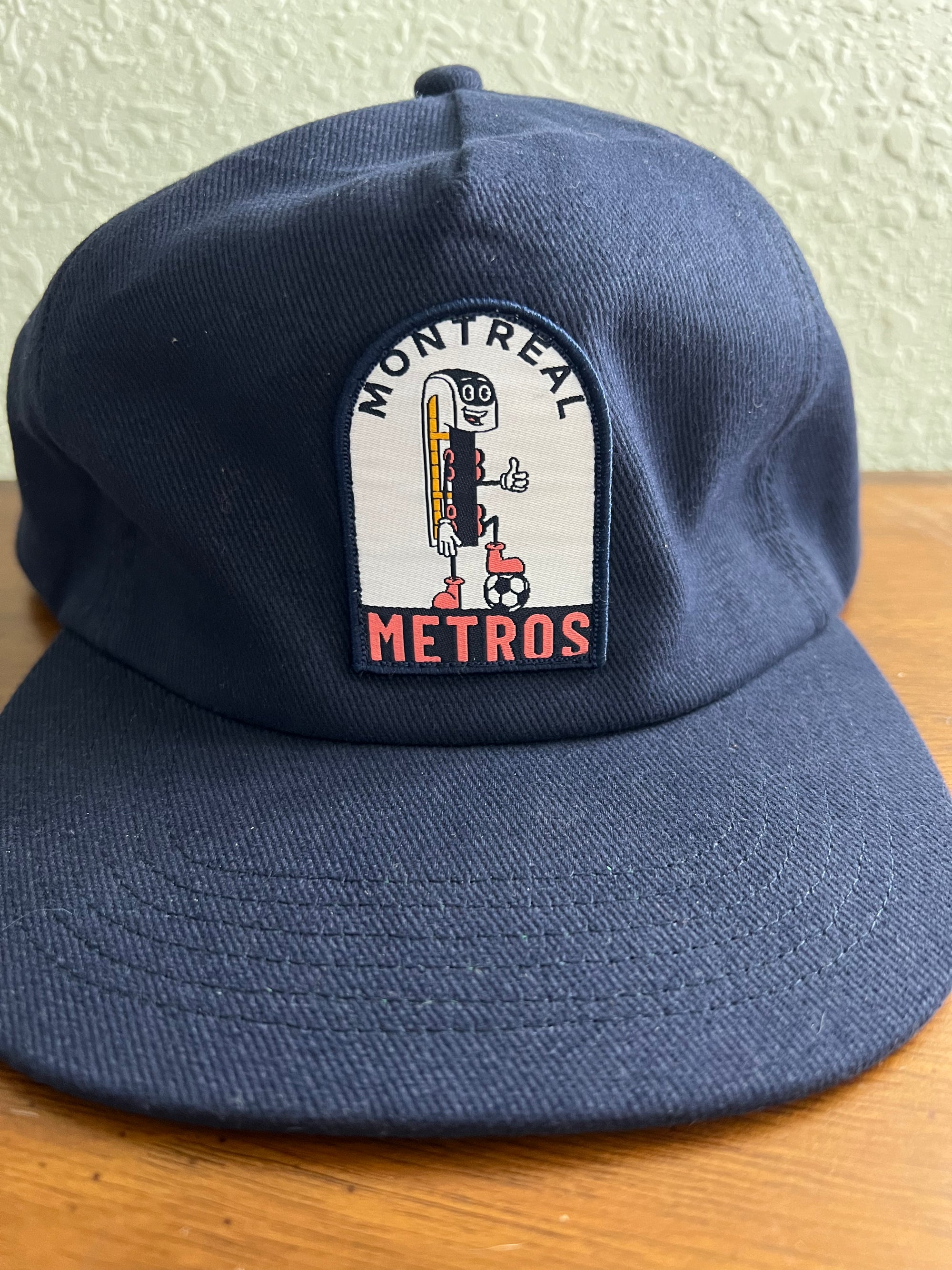Montreal Metros Brushed Cotton Sample Snapback-Olive & York