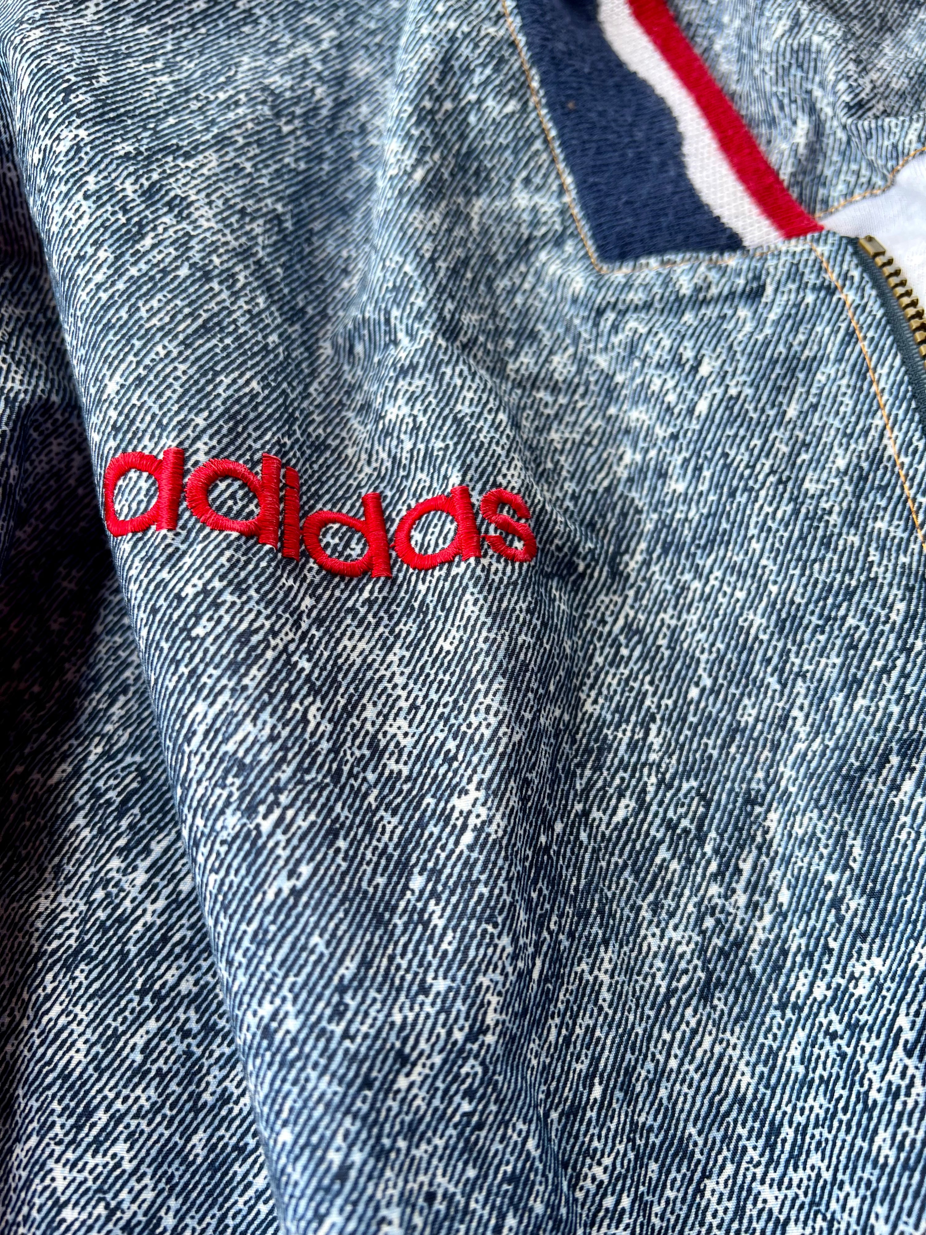 Vintage 1994 World Cup Adidas USA Médium Jacket-Olive & York