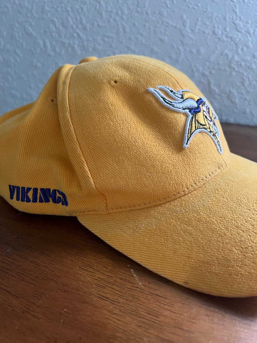 Minnesota Vikings Retro Velcroback Cap-Olive & York