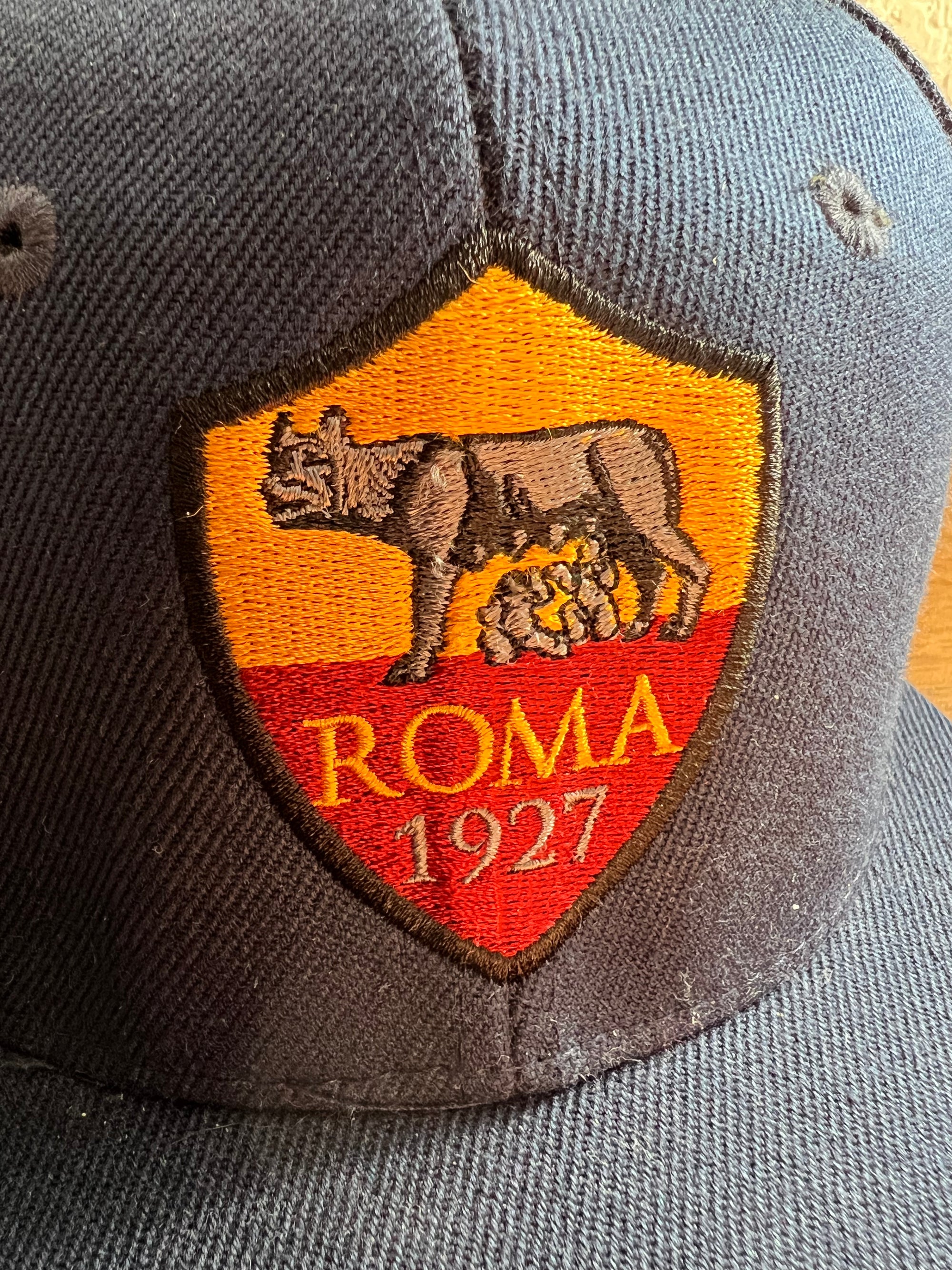 Roma Vintage Strapback Cap-Olive & York