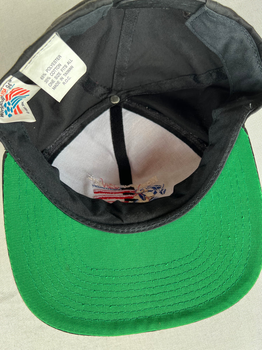 Vintage Black USA World Cup ‘94 Snapback Hat-Olive & York