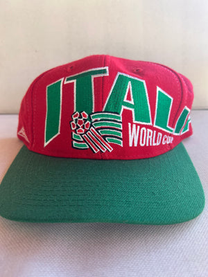 Vintage Italy World Cup ‘94 Snapback Hat-Olive & York