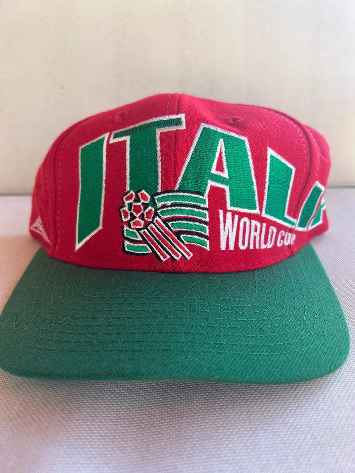 Vintage Italy World Cup ‘94 Snapback Hat-Olive & York