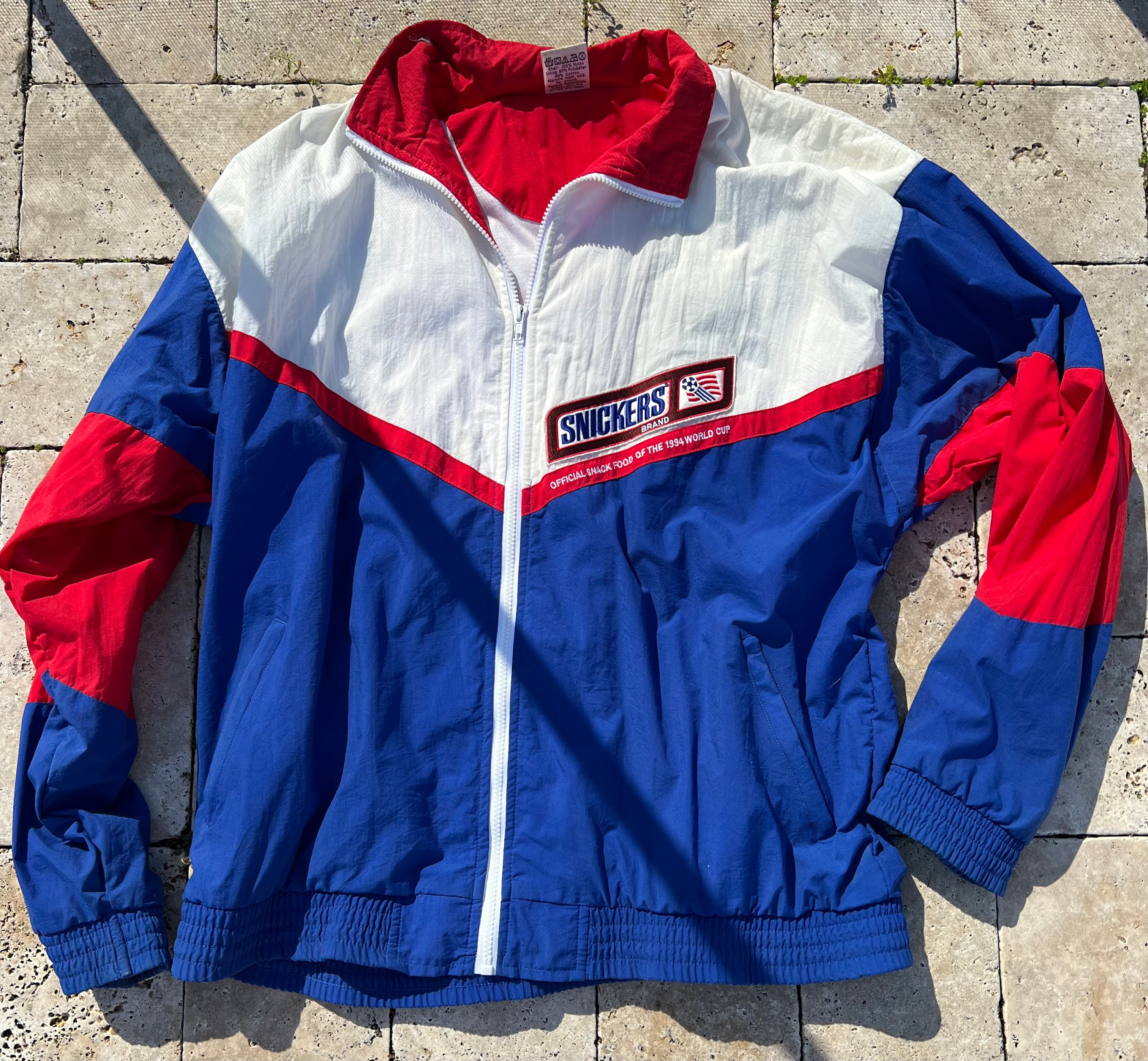 Vintage 1994 World Cup USA '94 Snickers Windbreaker Jacket
