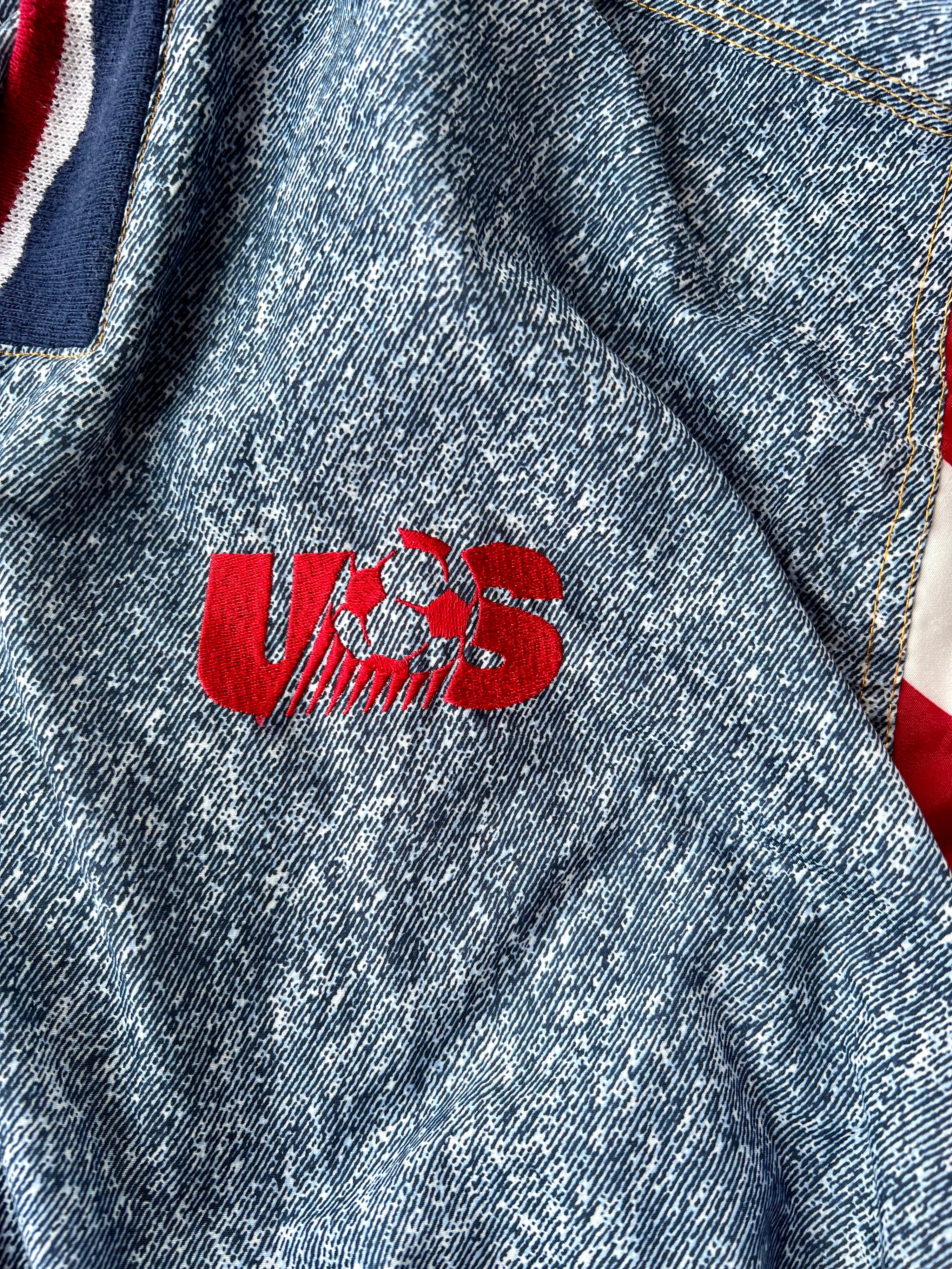 Vintage 1994 World Cup Adidas USA Médium Jacket-Olive & York