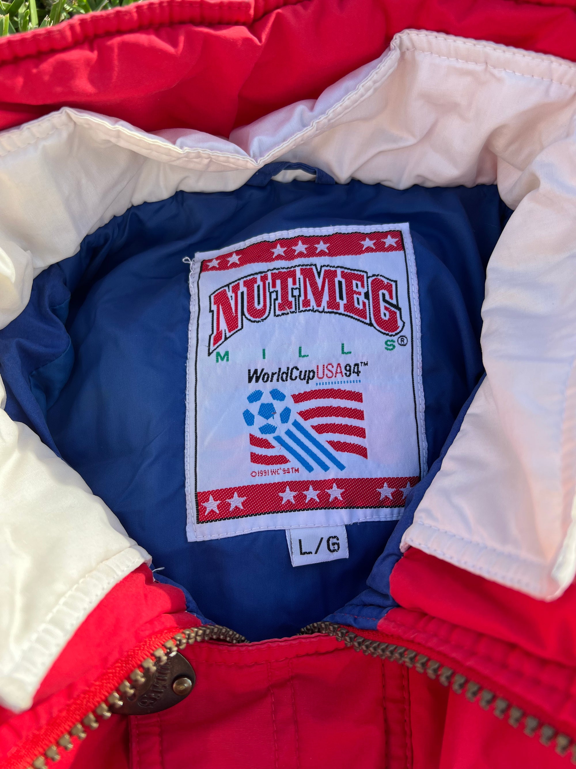 1994 USA World Cup Nutmeg Large Jacket-Olive & York