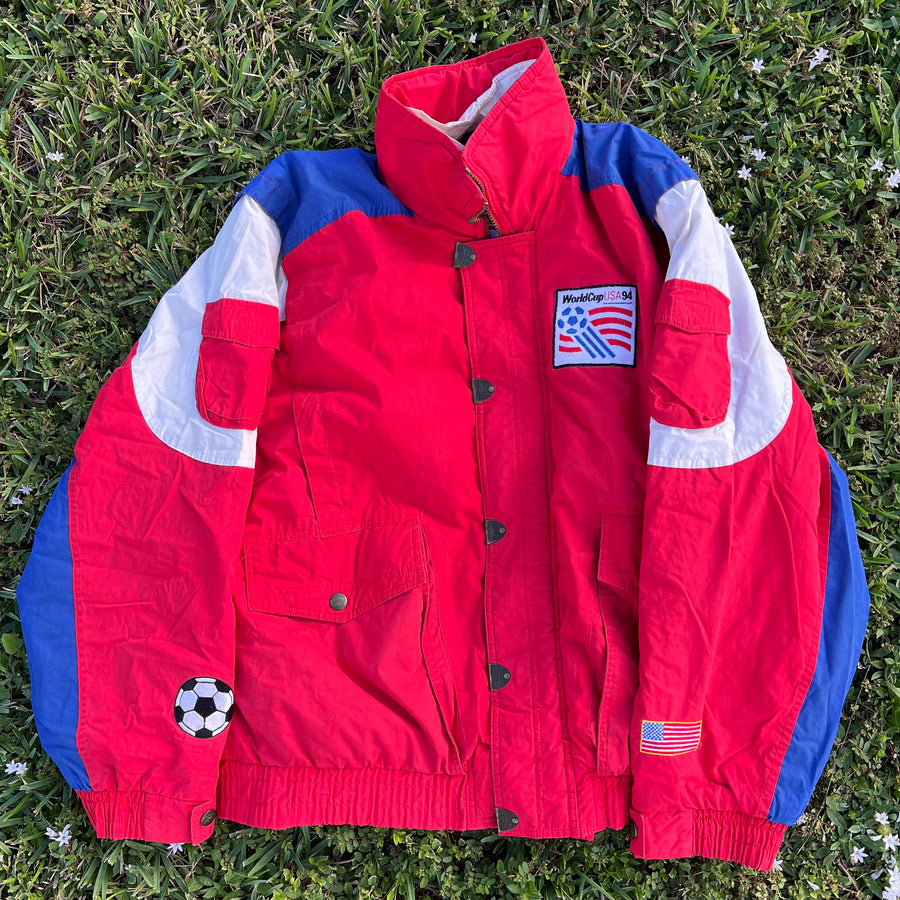 1994 USA World Cup Nutmeg Large Jacket-Olive & York