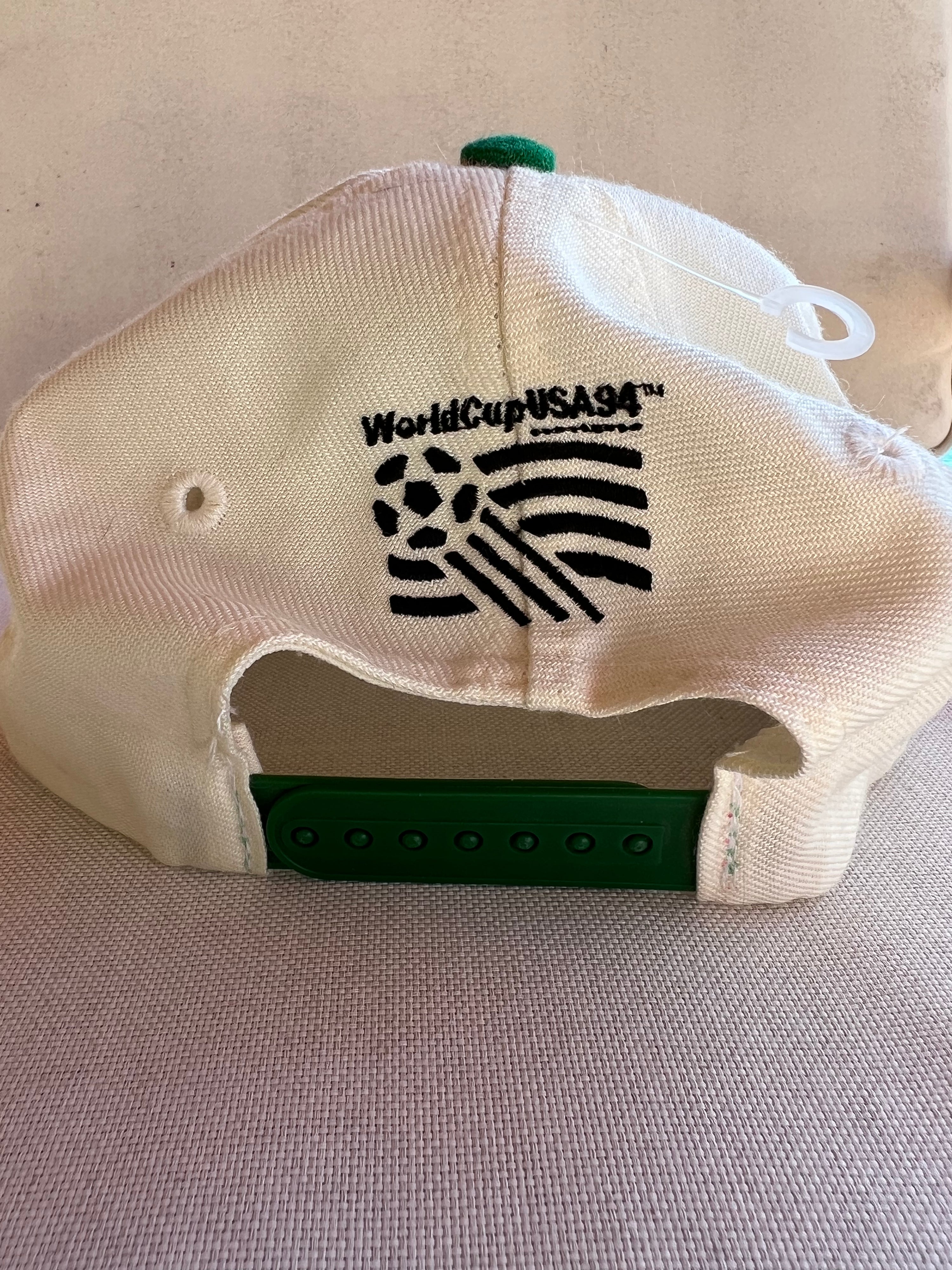 Vintage Italy USA World Cup ‘94 Snapback Hat-Olive & York