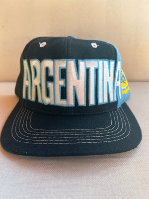 Vintage Adidas Argentina World Cup ‘94 Hat-Olive & York