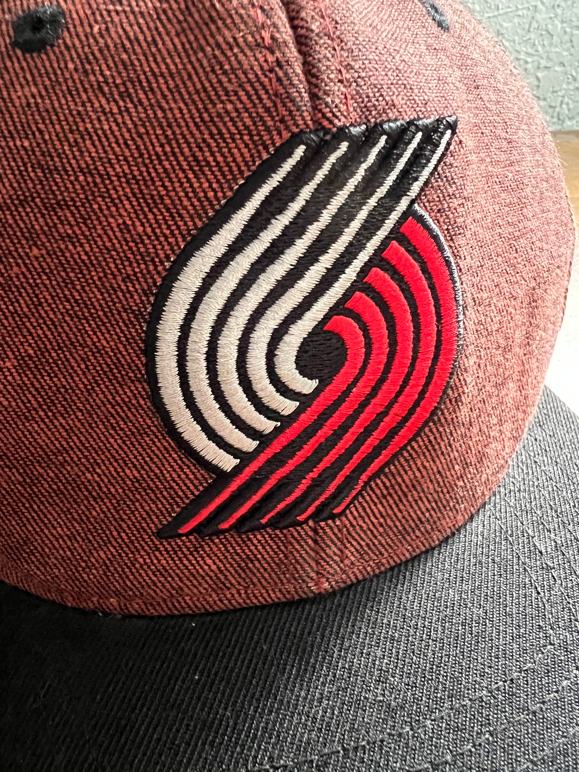 Portland Trailblazers Vintage Snapback-Olive & York