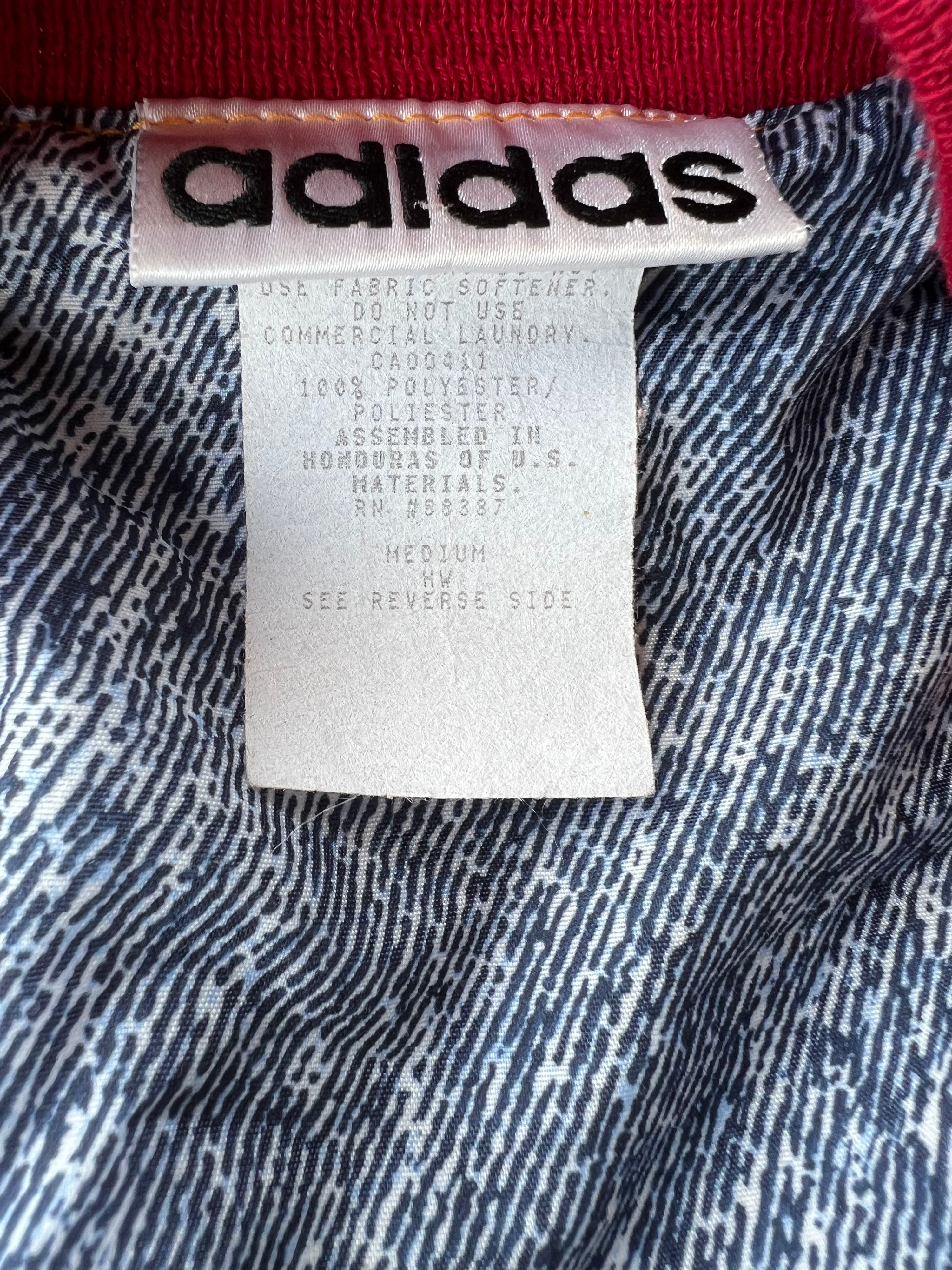 Vintage 1994 World Cup Adidas USA Médium Jacket-Olive & York