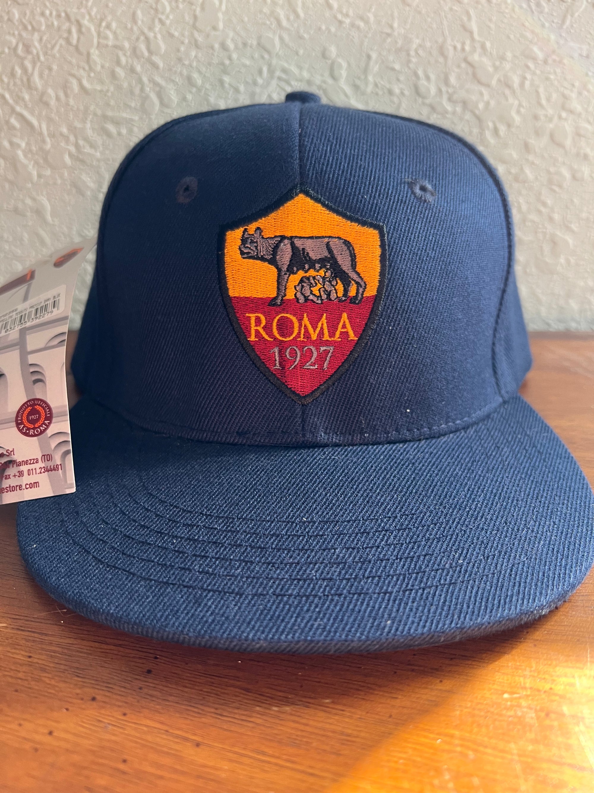 Roma Vintage Strapback Cap-Olive & York