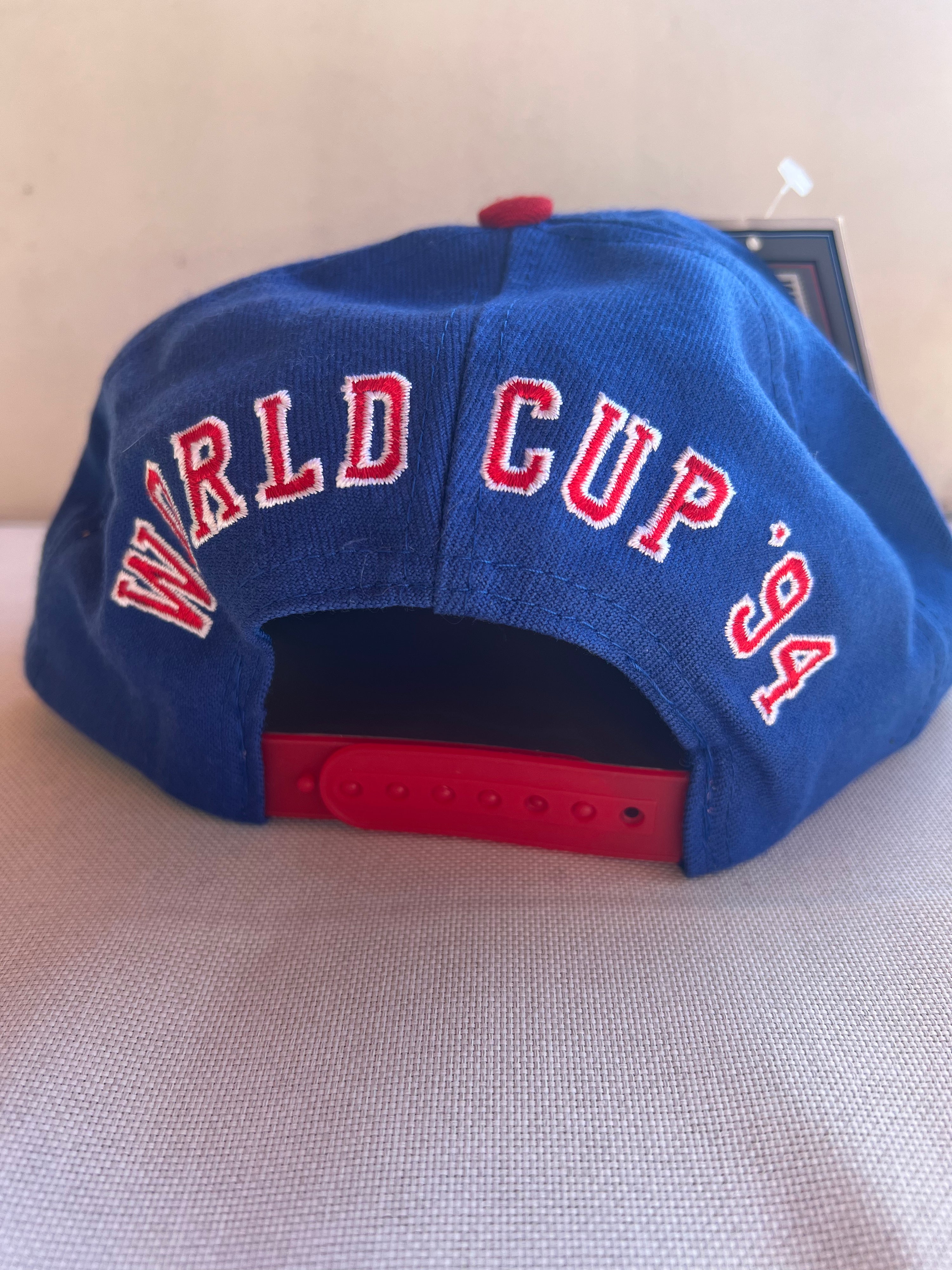 Vintage USA World Cup ‘94 Snapback Hat-Olive & York