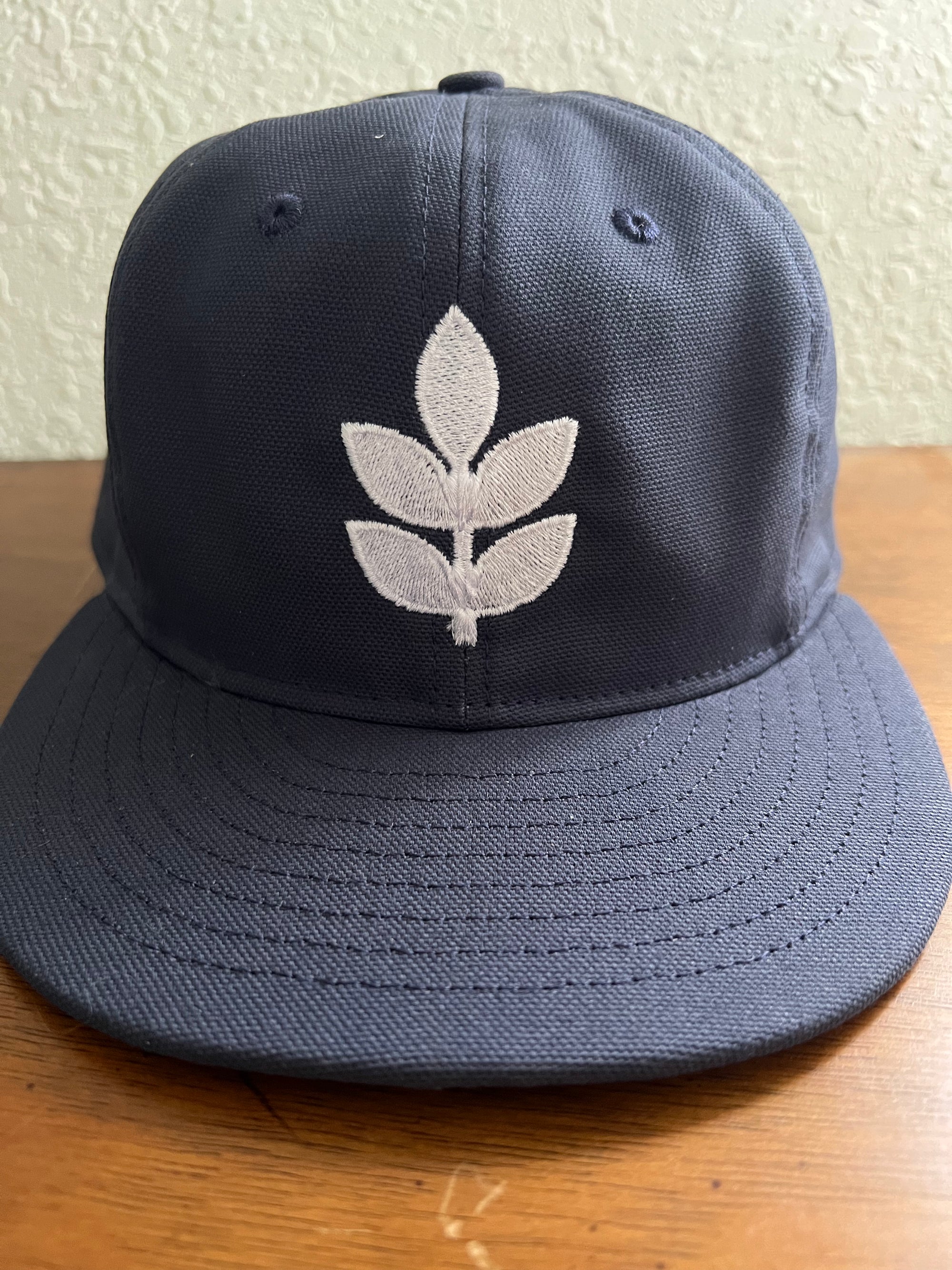 O&Y + Sandlot Leather Strapback Hat-Olive & York