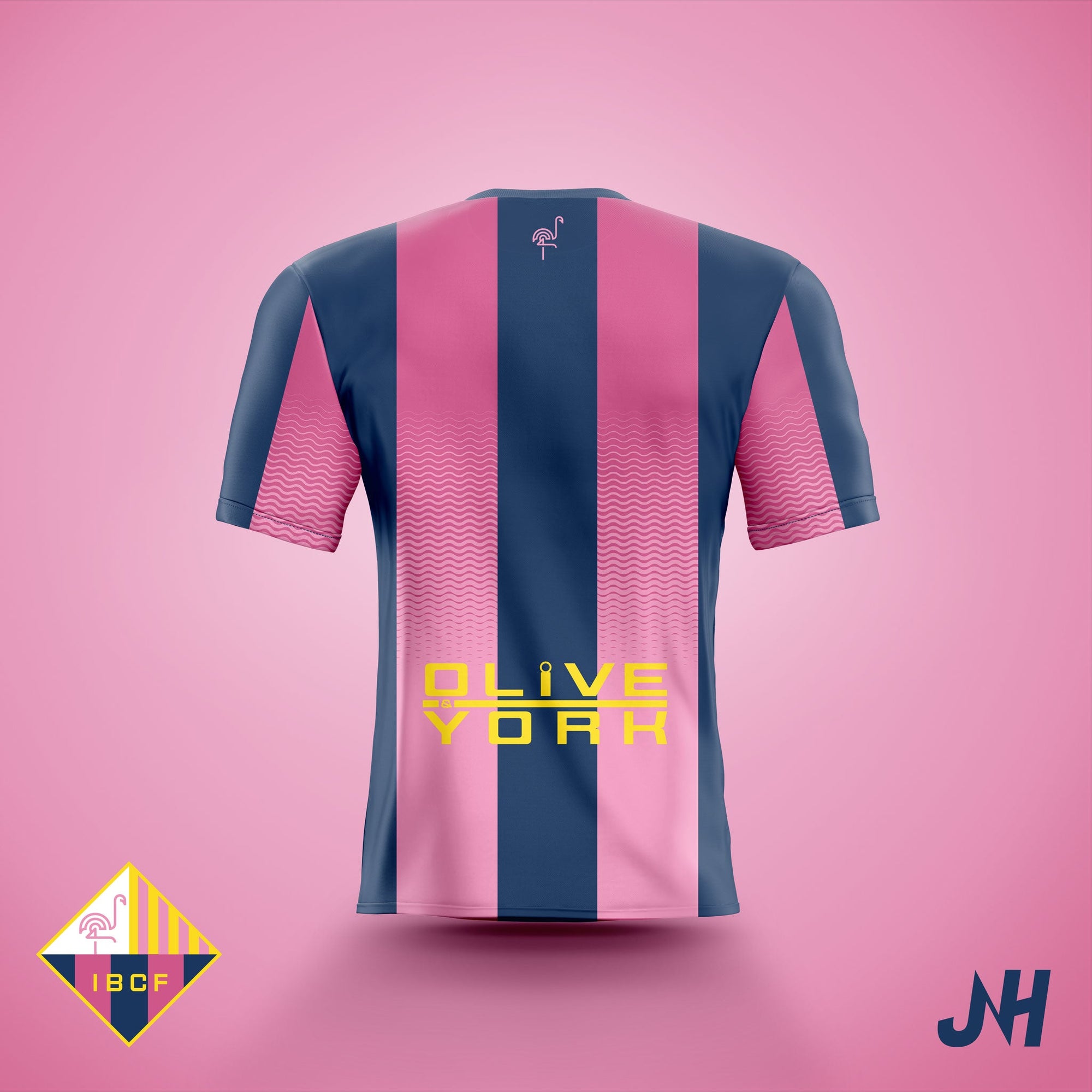 Inter Barcelona Jersey-Olive & York