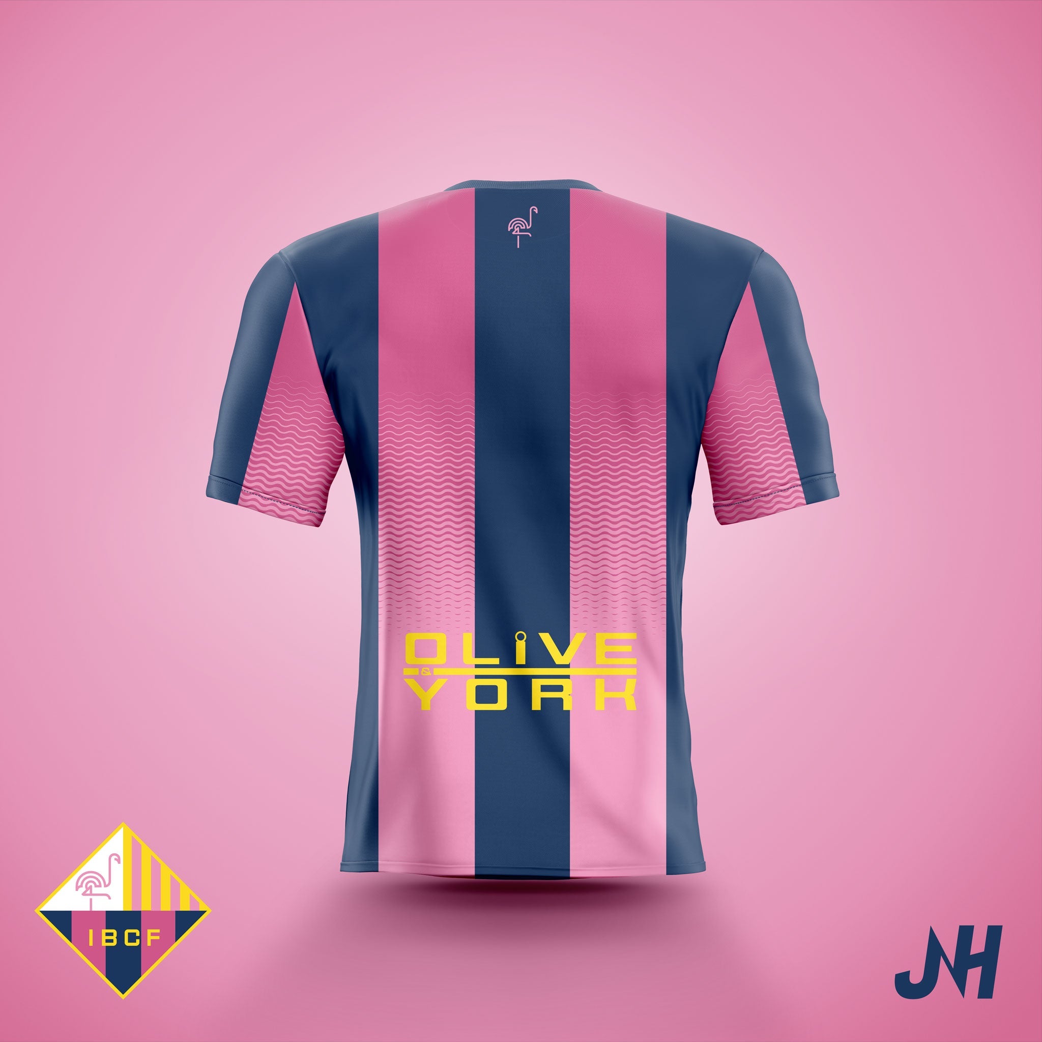 Inter Barcelona Jersey-Olive & York