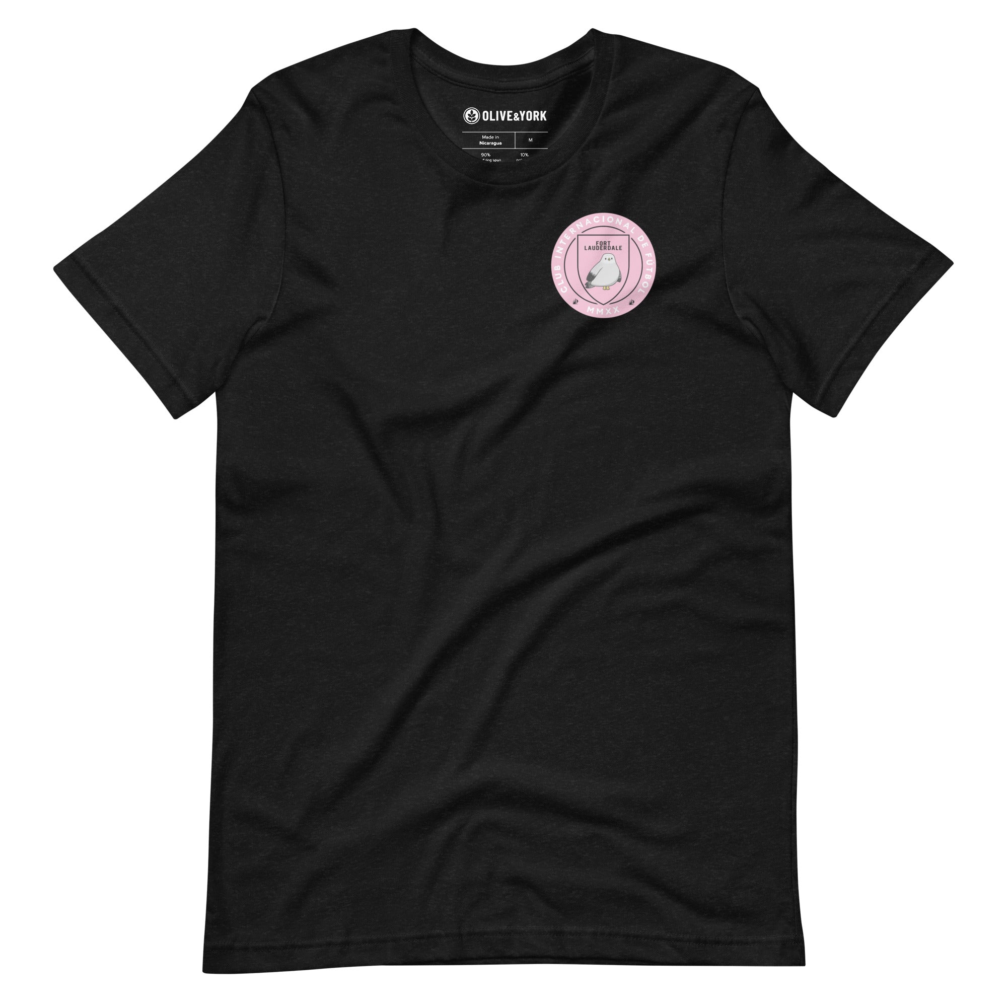 Inter Fort Lauderdale Messy 10 Unisex T-shirt-Olive & York