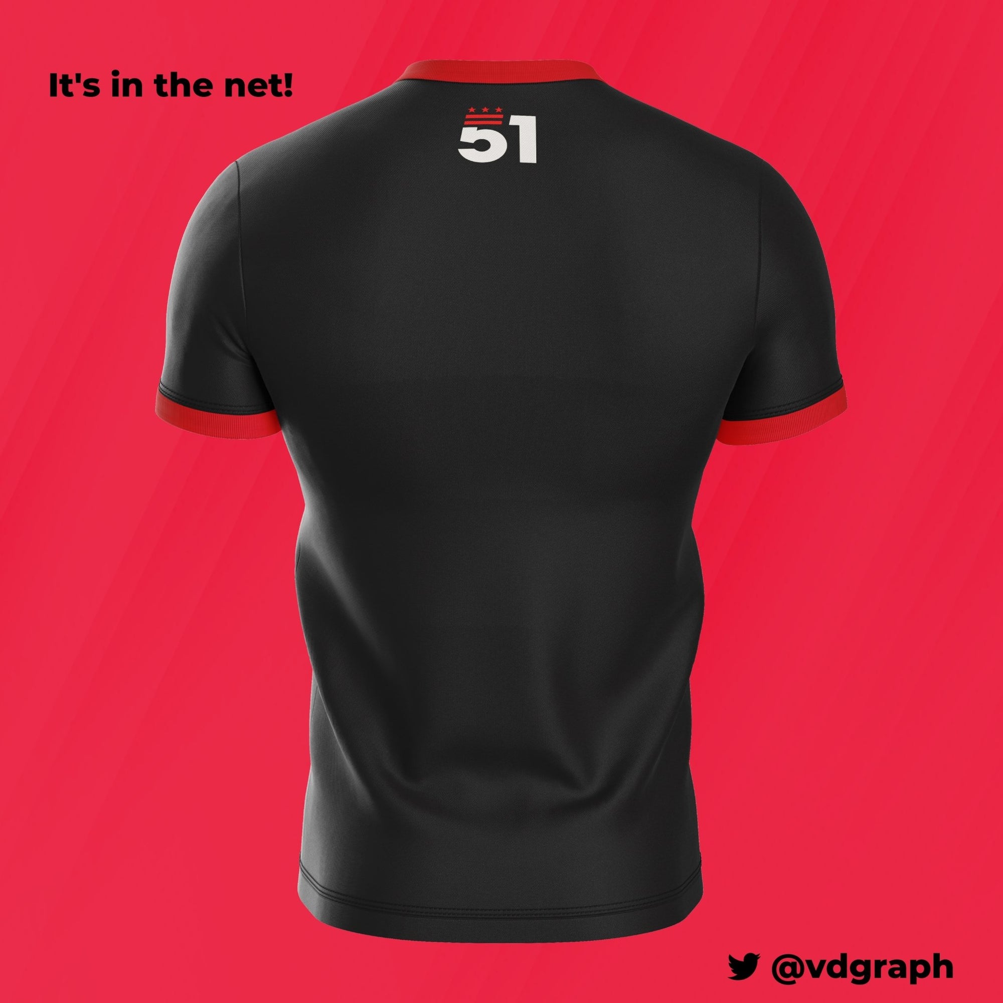 'It's In The Net' Charity Jersey-Olive & York