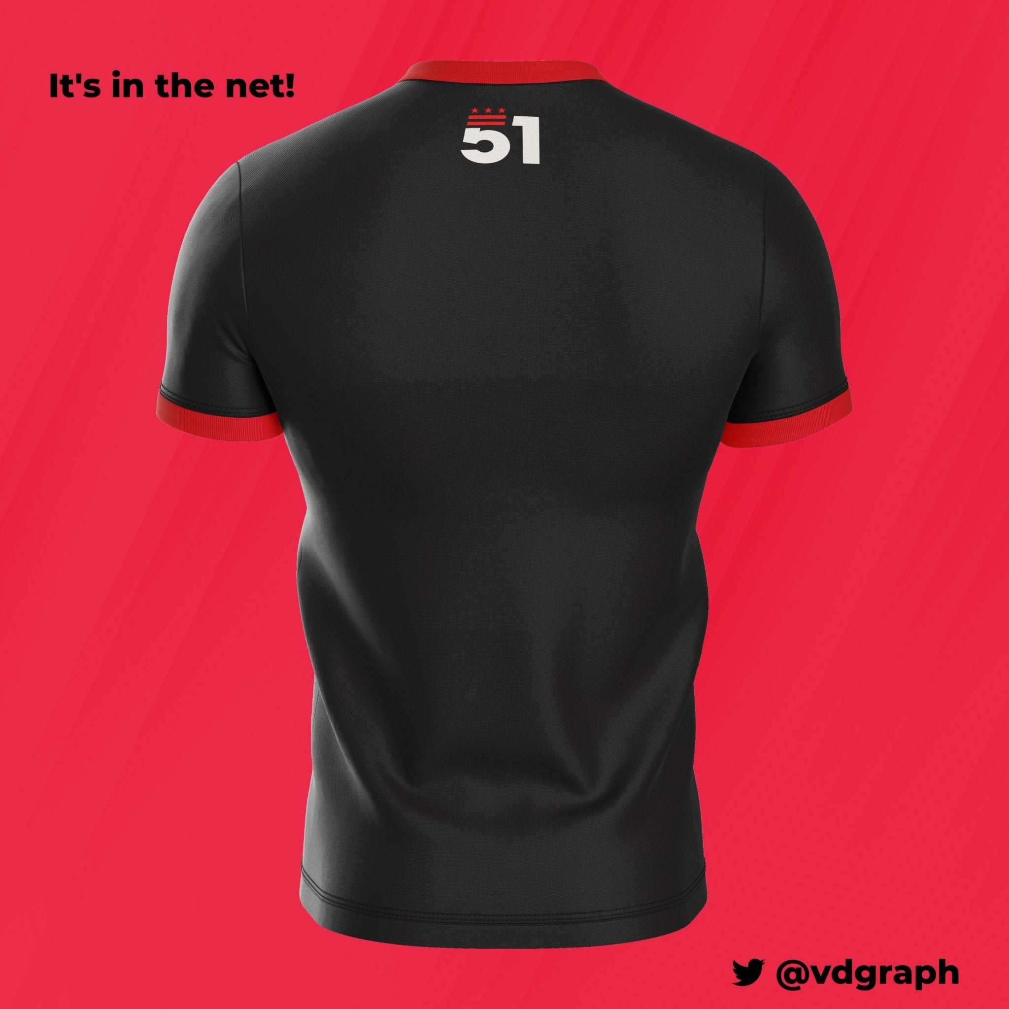 'It's In The Net' Charity Jersey-Olive & York