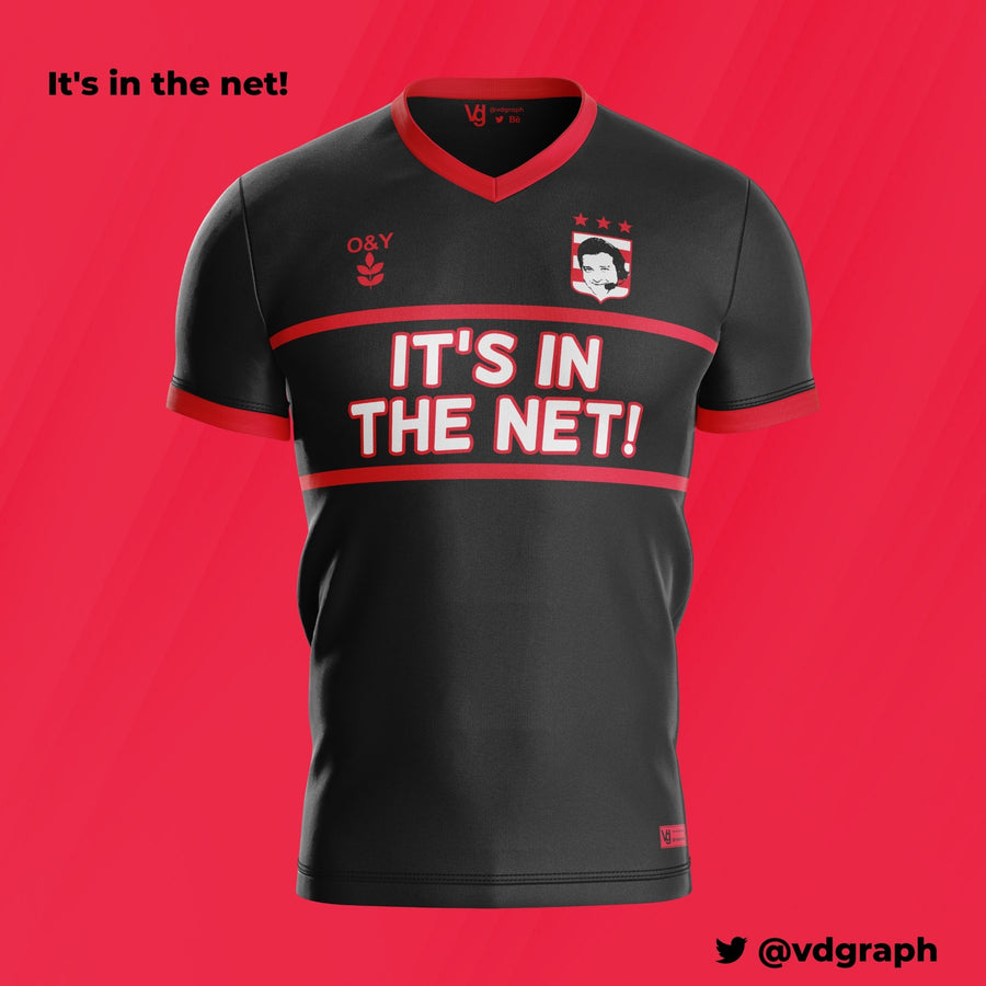 'It's In The Net' Charity Jersey-Olive & York