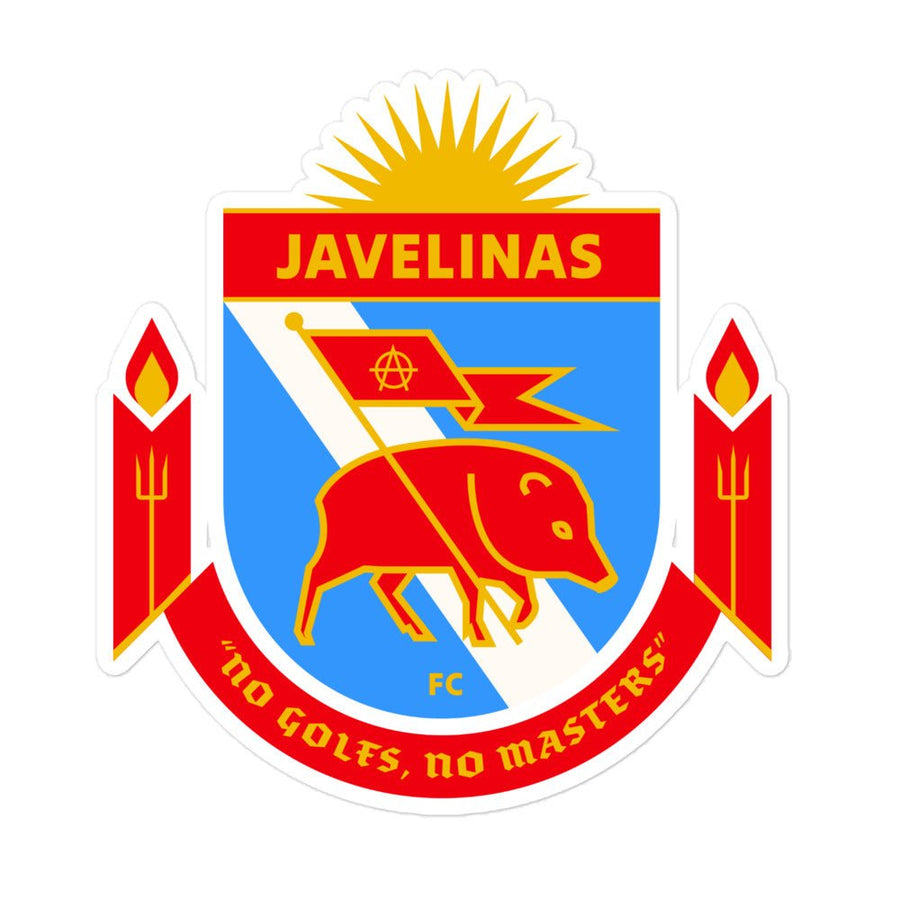 Javelinas FC Sticker-Olive & York