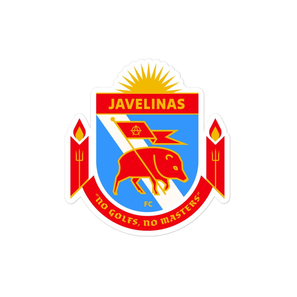 Javelinas FC Sticker-Olive & York