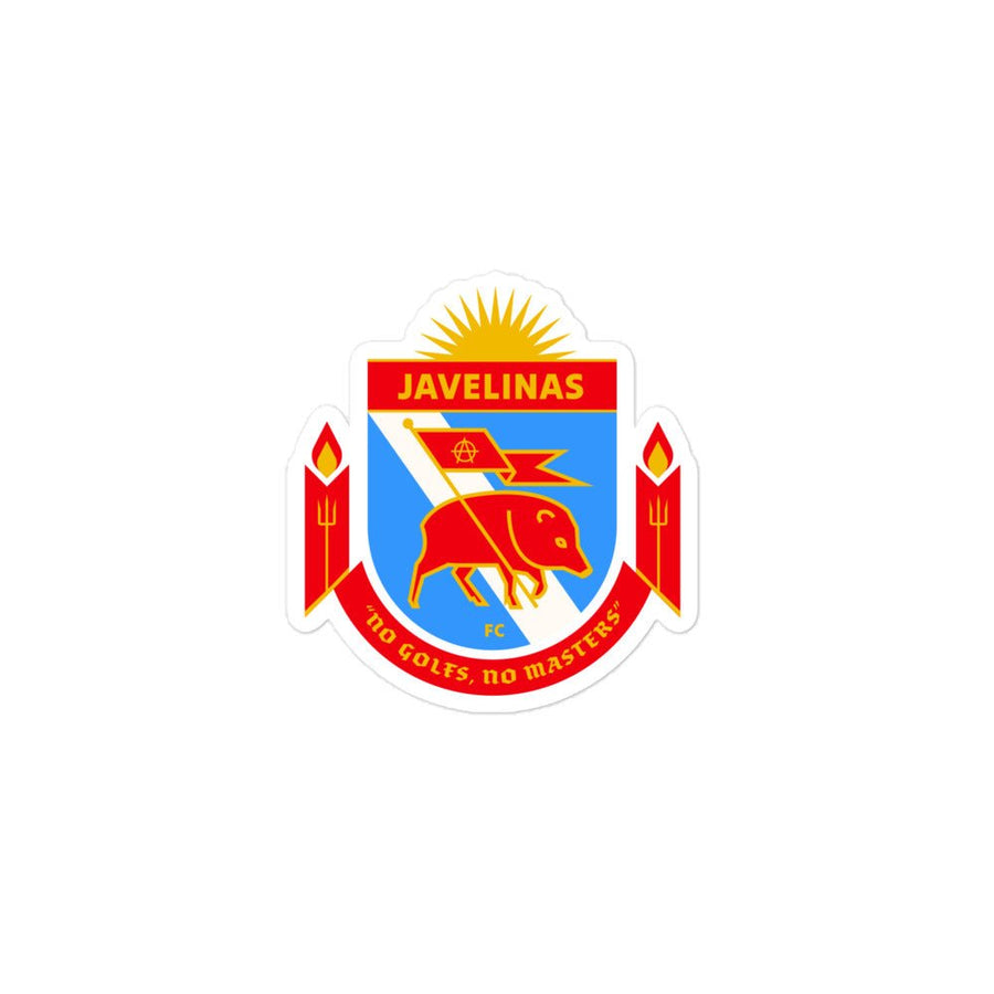 Javelinas FC Sticker-Olive & York