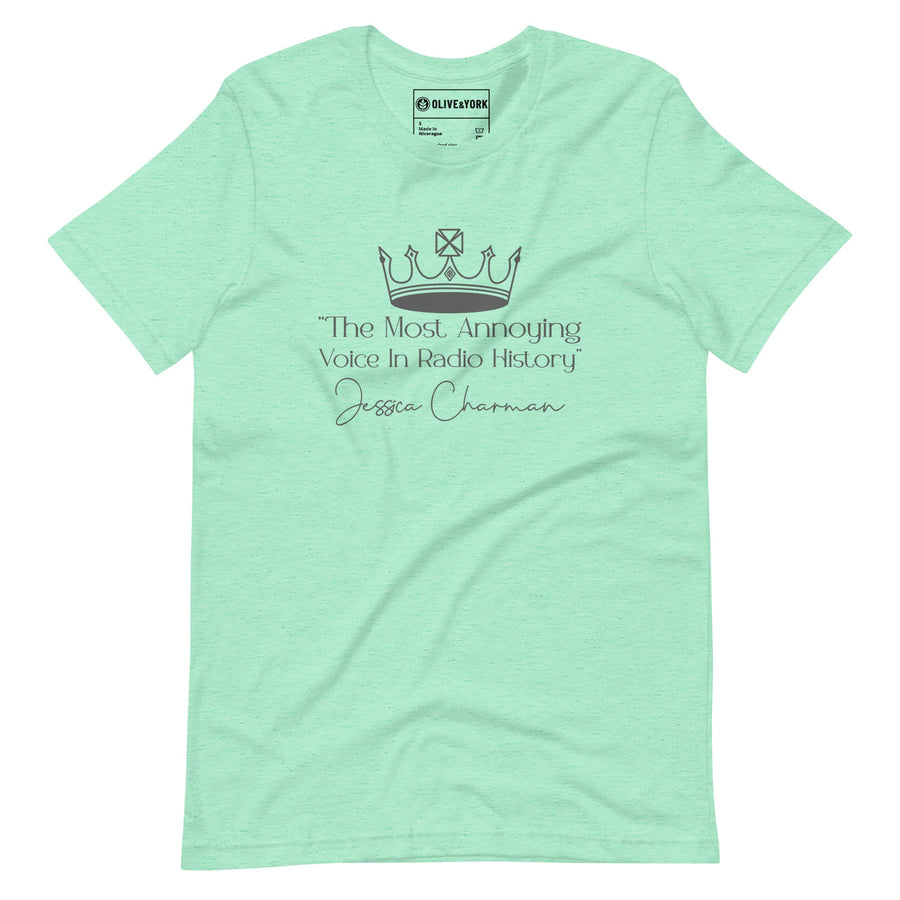 Jessica Charman Mint Unisex T-Shirt-Olive & York