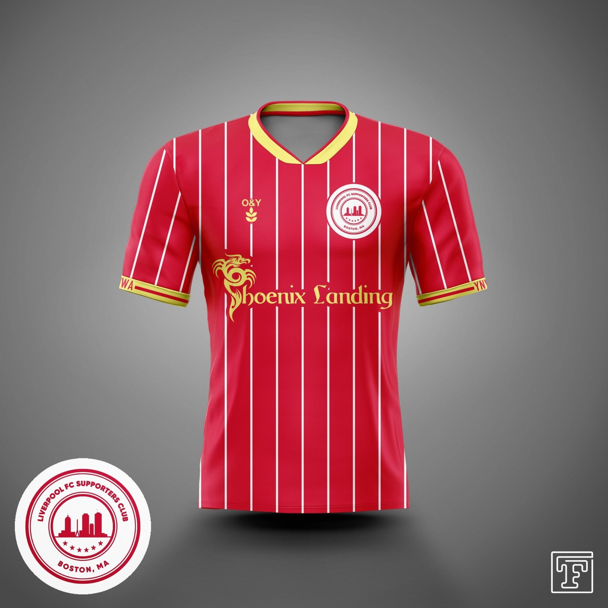 LFC Boston 2022/23 Supporters Jersey-Olive & York