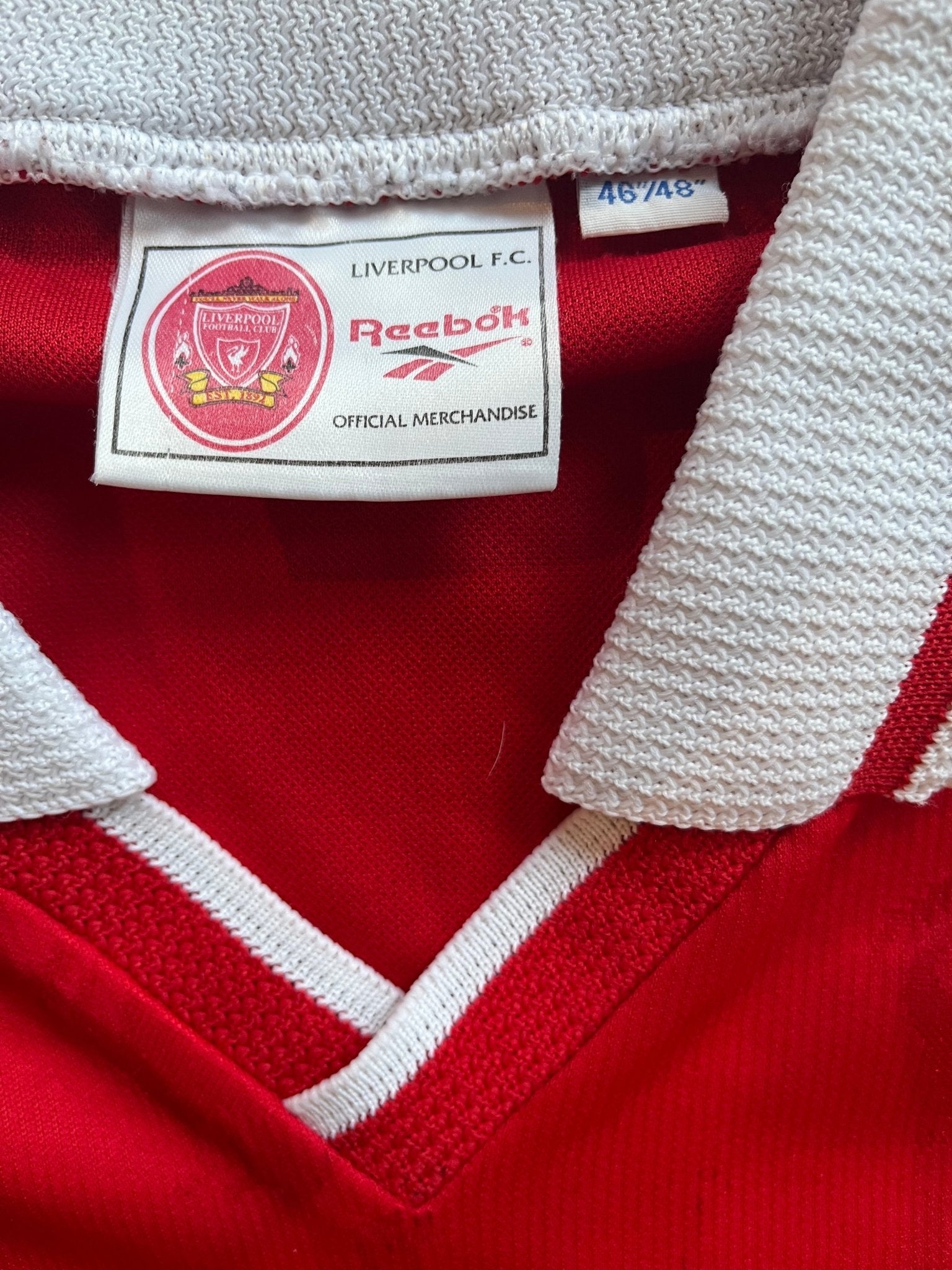 Liverpool 1997-98 Vintage Home Jersey - Size XL – Olive & York